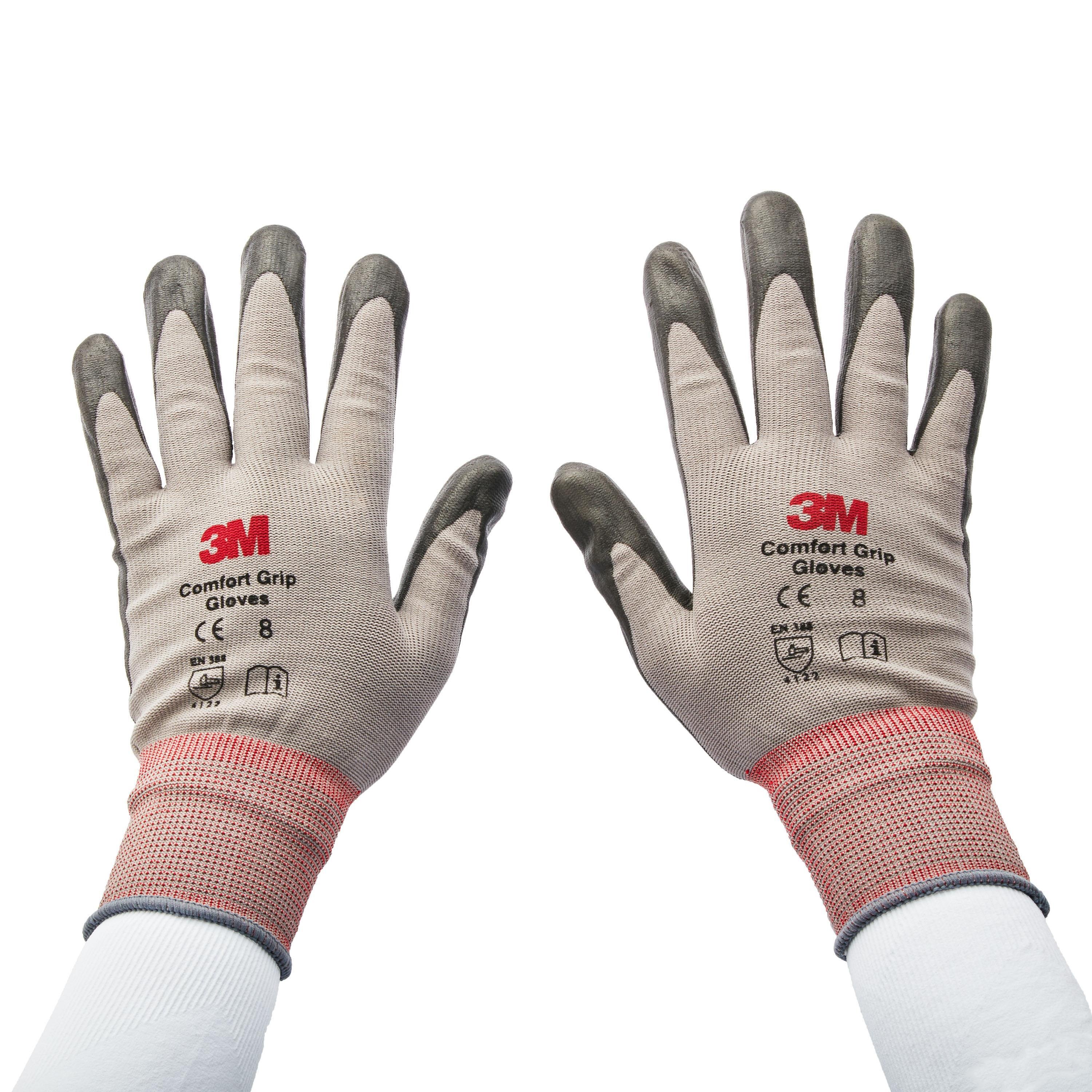 CGL-GU - 3M™ Comfort Grip Glove CGL-GU, General Use, Size L, foamed nitrile palmprovides excellent grip, even in wet or oily conditions