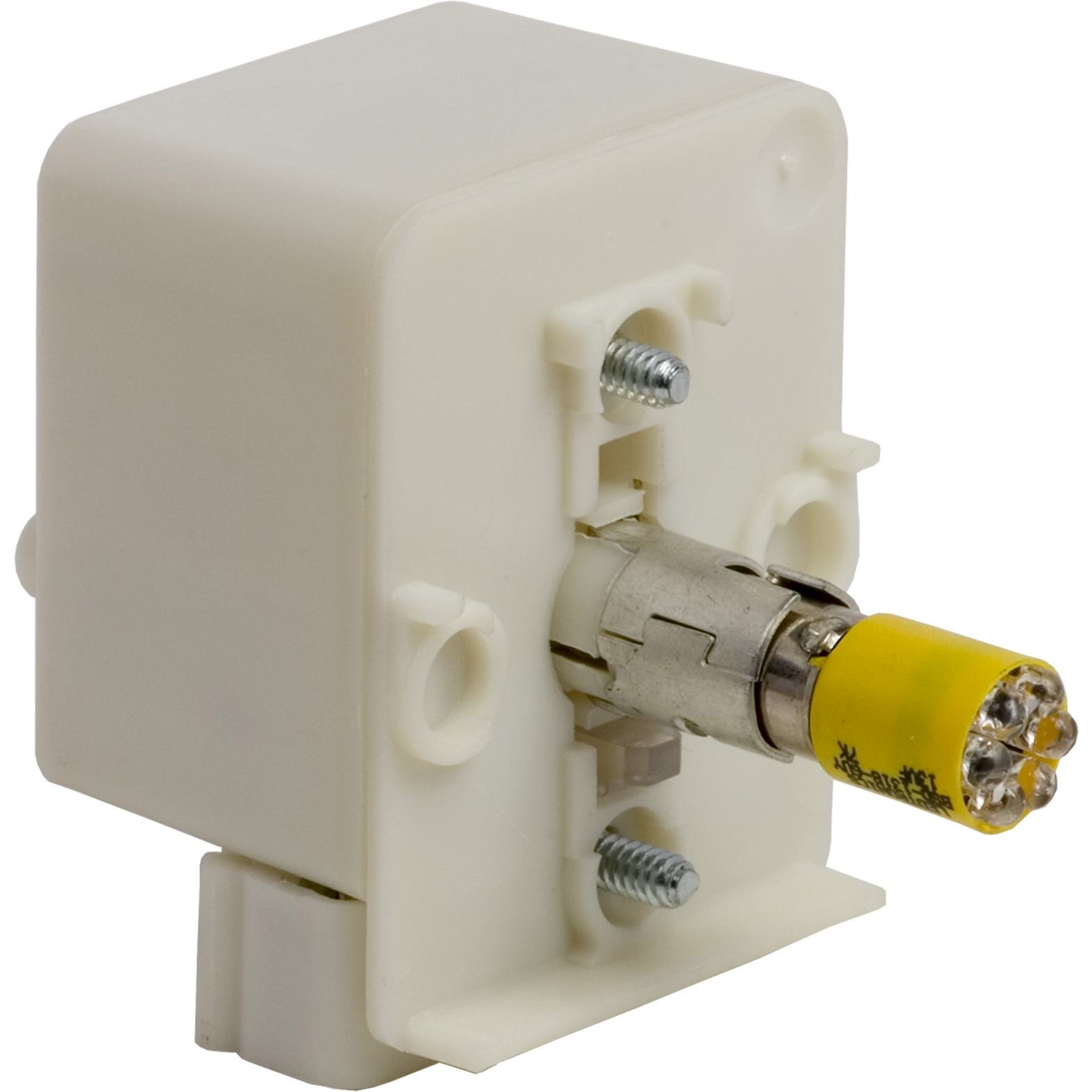 9001KM38LY - 30mm Push Button, Types K, SK or KX, light module, yellow LED lamp, 120 VAC/VDC
