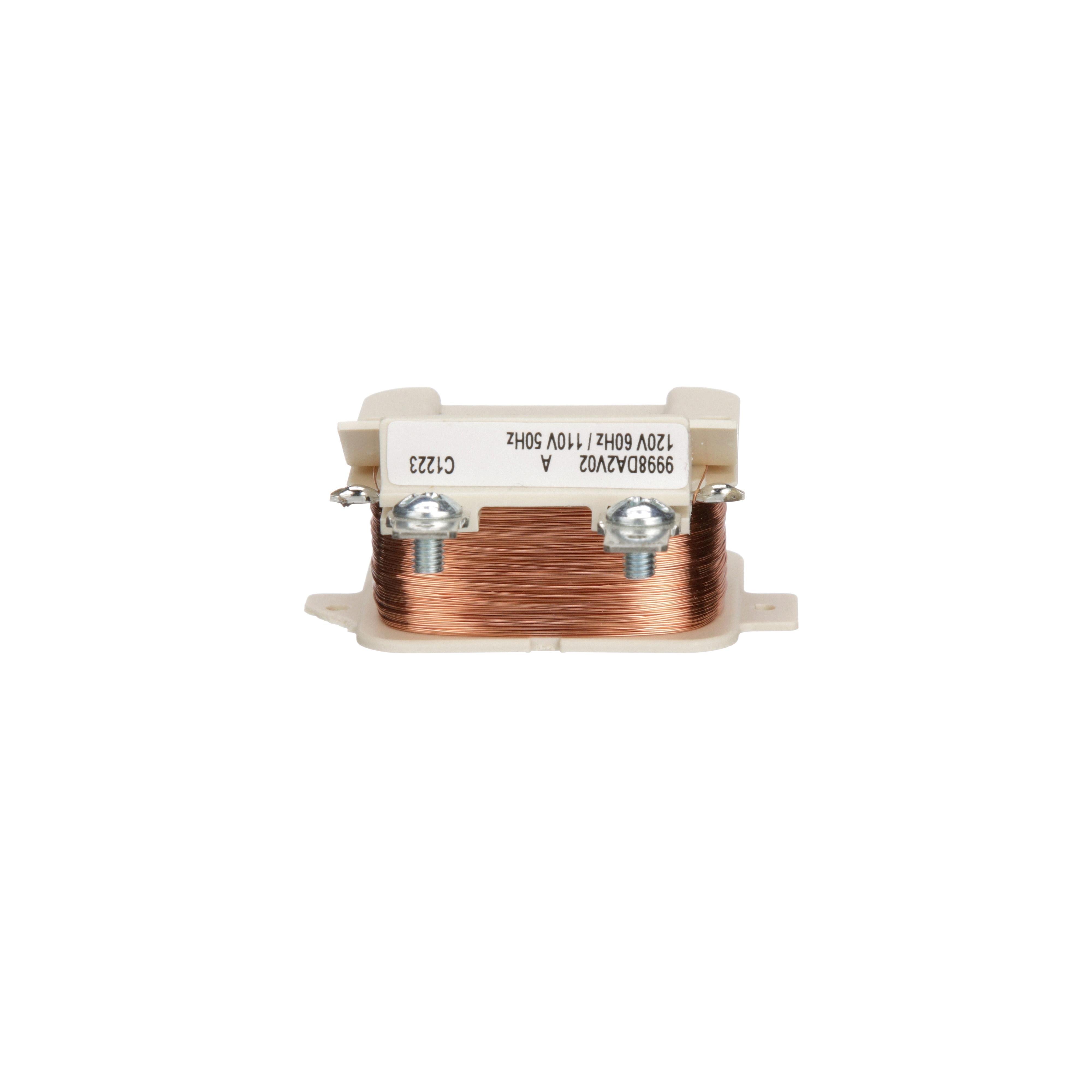 Picture of 9998DA2V02 - Contactor, Definite Purpose, replacement coil, 110/120VAC 50/60Hz, for 8910DPA 50A and 60A contactors, 2 and 3 poles