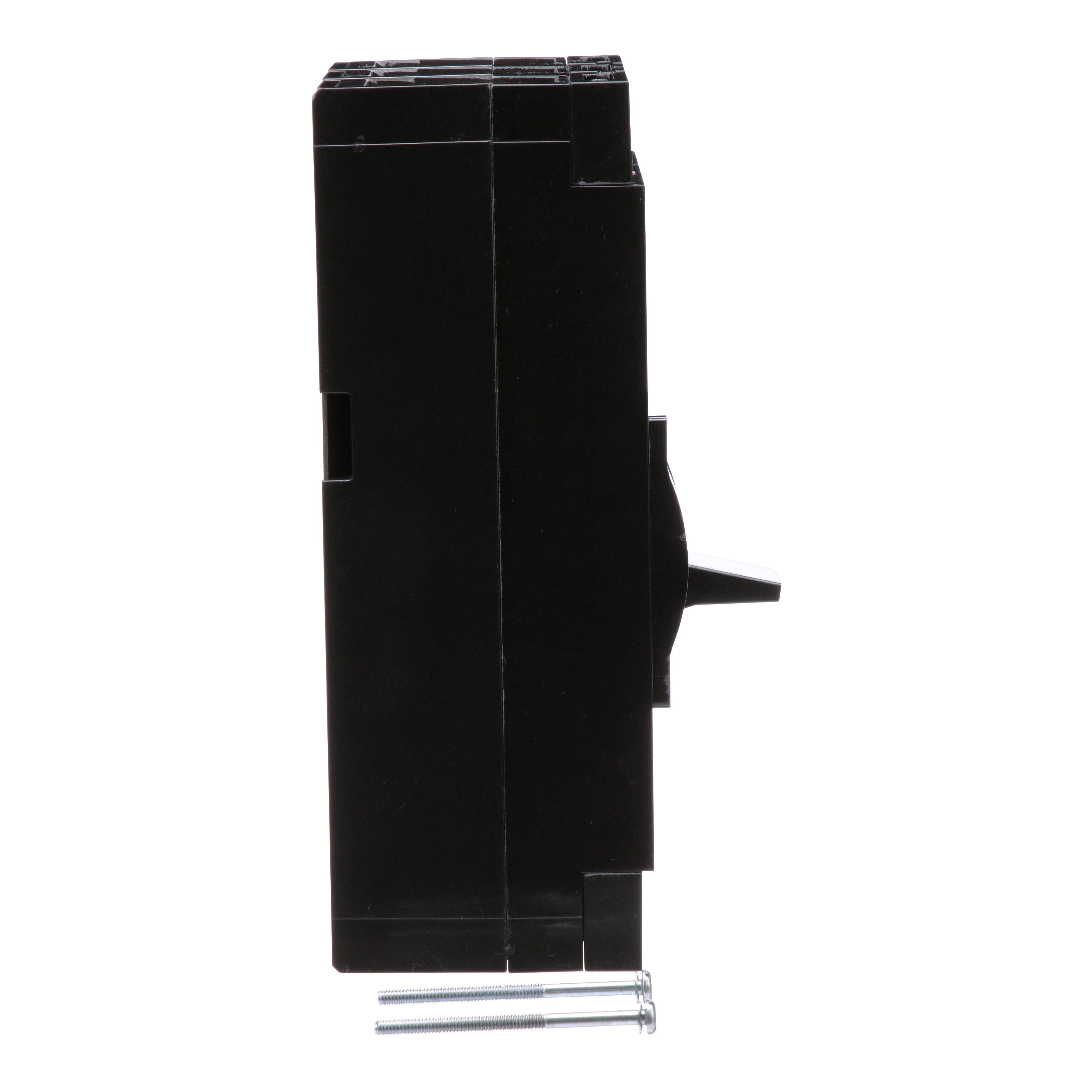 Picture of LAL36250MB - Circuit breaker, LA, 250A, 3 pole, 600VAC, 22kA, 250VDC, 10kA, lugs, thermal magnetic, short handle