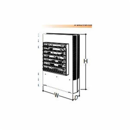 Picture of 06453602 (P3P5115CA1N) - Fan Forced Unit Heater