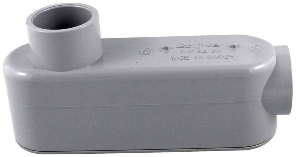 PVCLB075 - SLB20S 3/4" PVC TYPE LB ACCESS FITTING SCEPTER