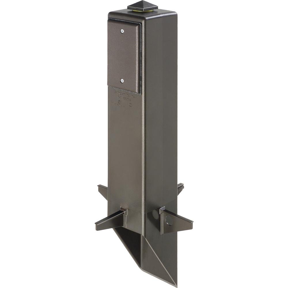 GP19B - Gard-N-Post. 19.5" support for outdoor light fixtures or GFCI devices outdoors
