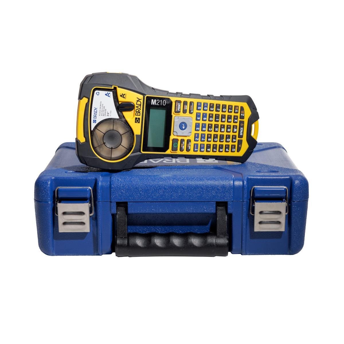 M210-KIT - Brady M210 Portable Label Printer Kit (M210-KIT), Yellow/Black