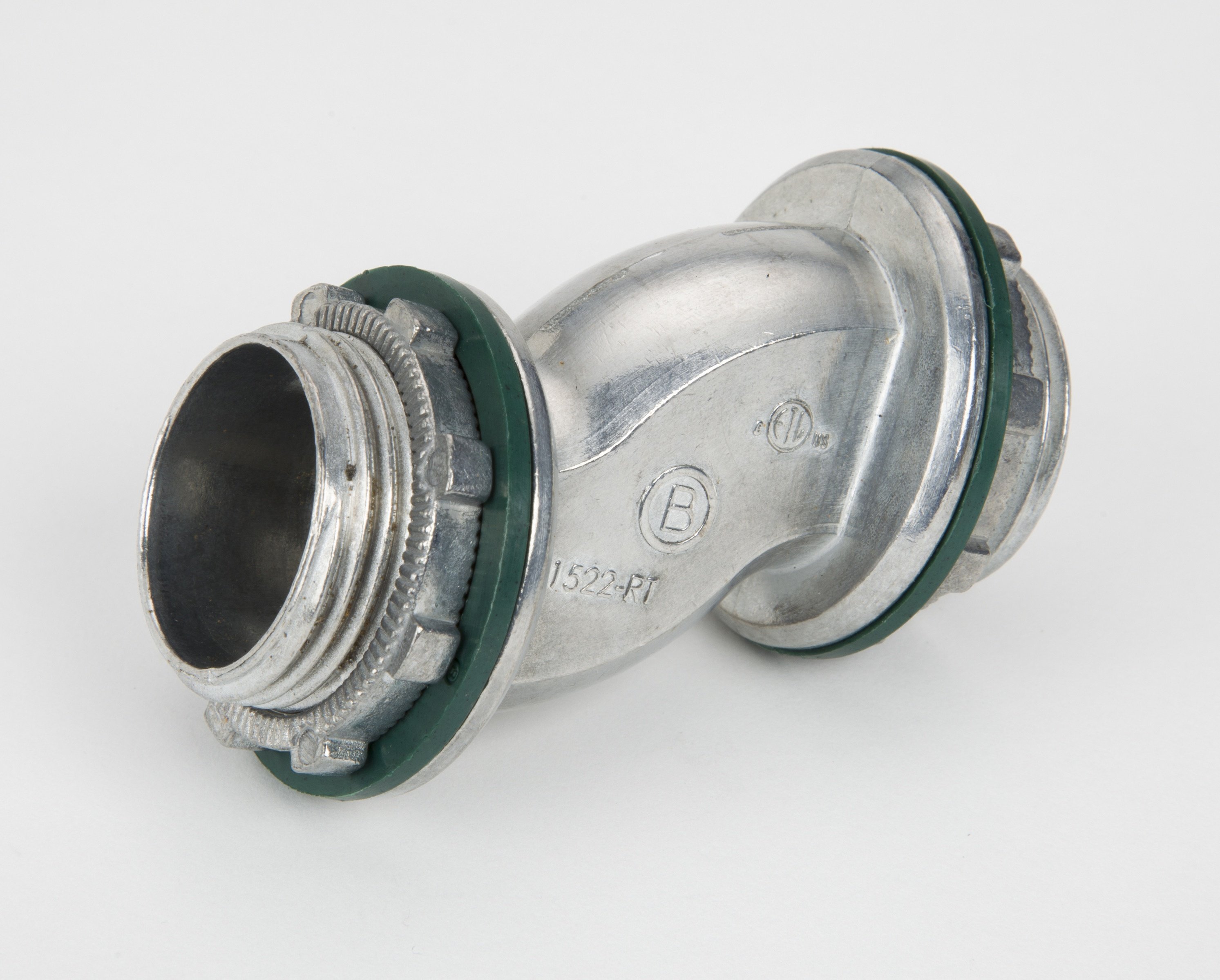 1522-RT - Die Cast Zinc Raintight Offset Conduit Nipple 1"