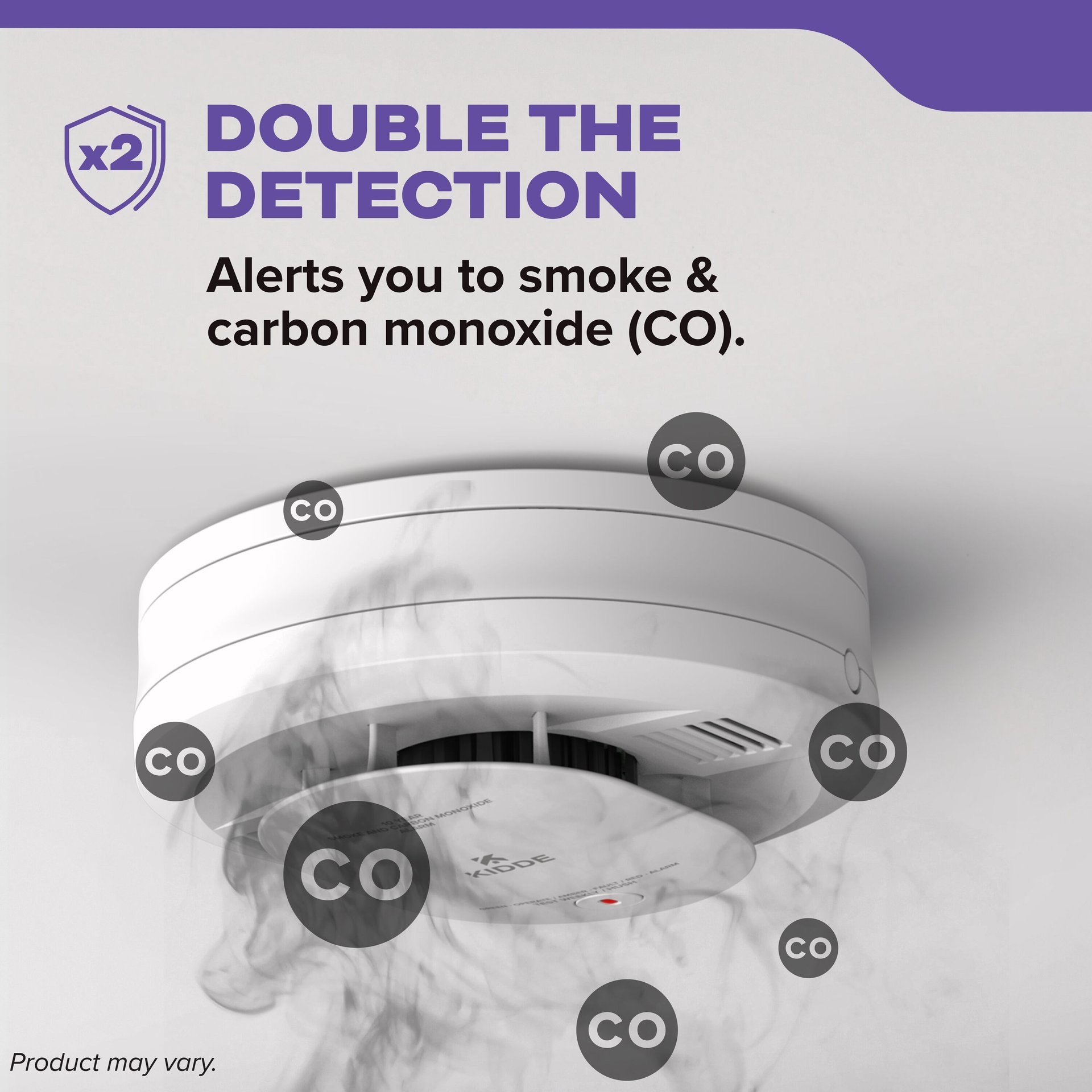 Picture of 30CUD10 - 10 Year Battery Smoke and Carbon Monoxide Combo Alarm 