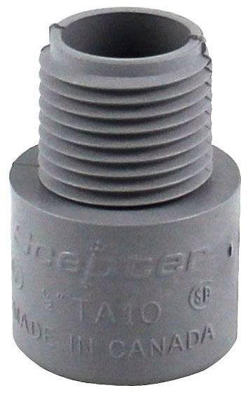 077021 - TA10 1/2" PVC TERMINAL ADPT SCEPTER