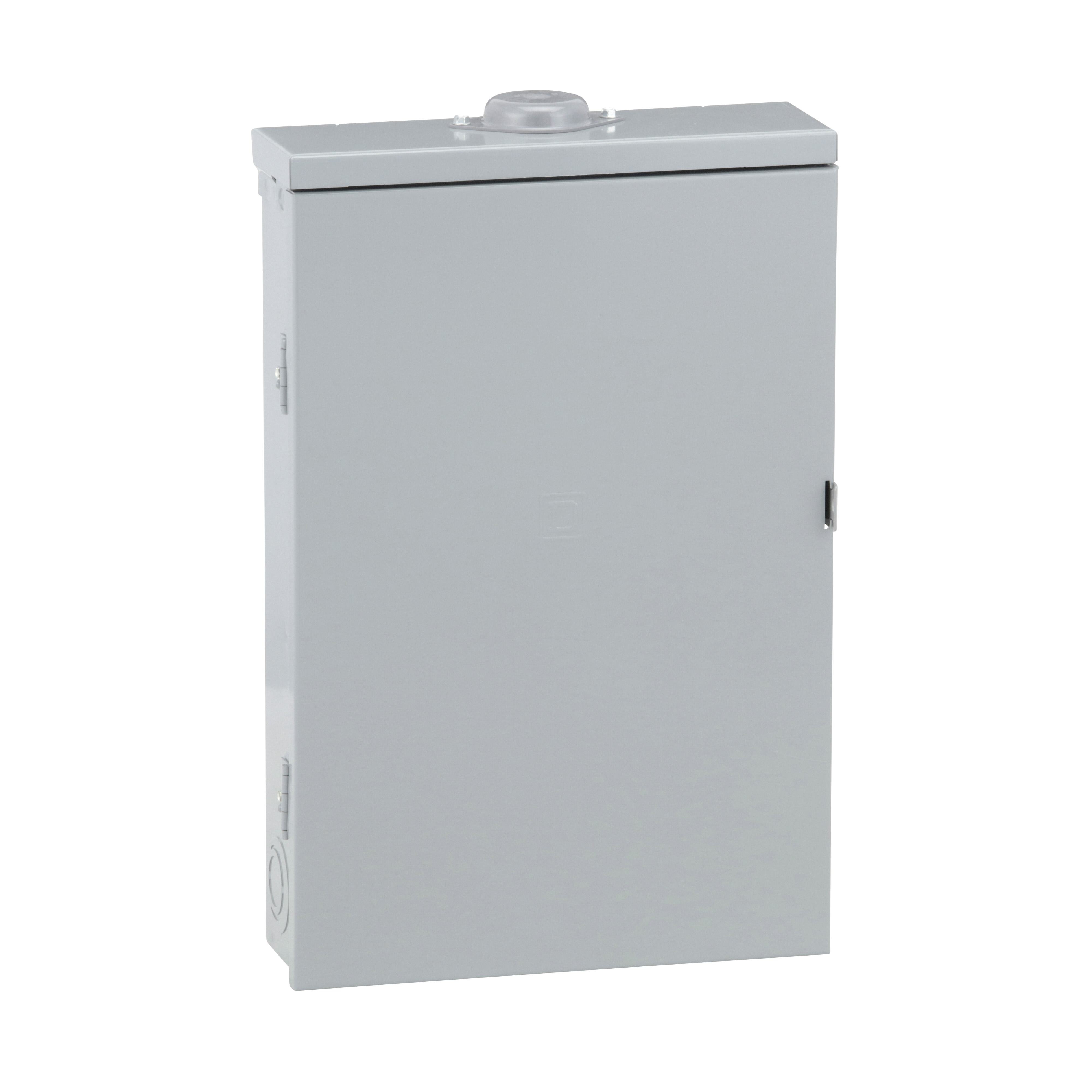 Picture of QO320L125GRB - Load center, QO, 3 phase, 20 spaces, 20 circuits, 125A fixed main lugs, NEMA3R, gnd bar, UL