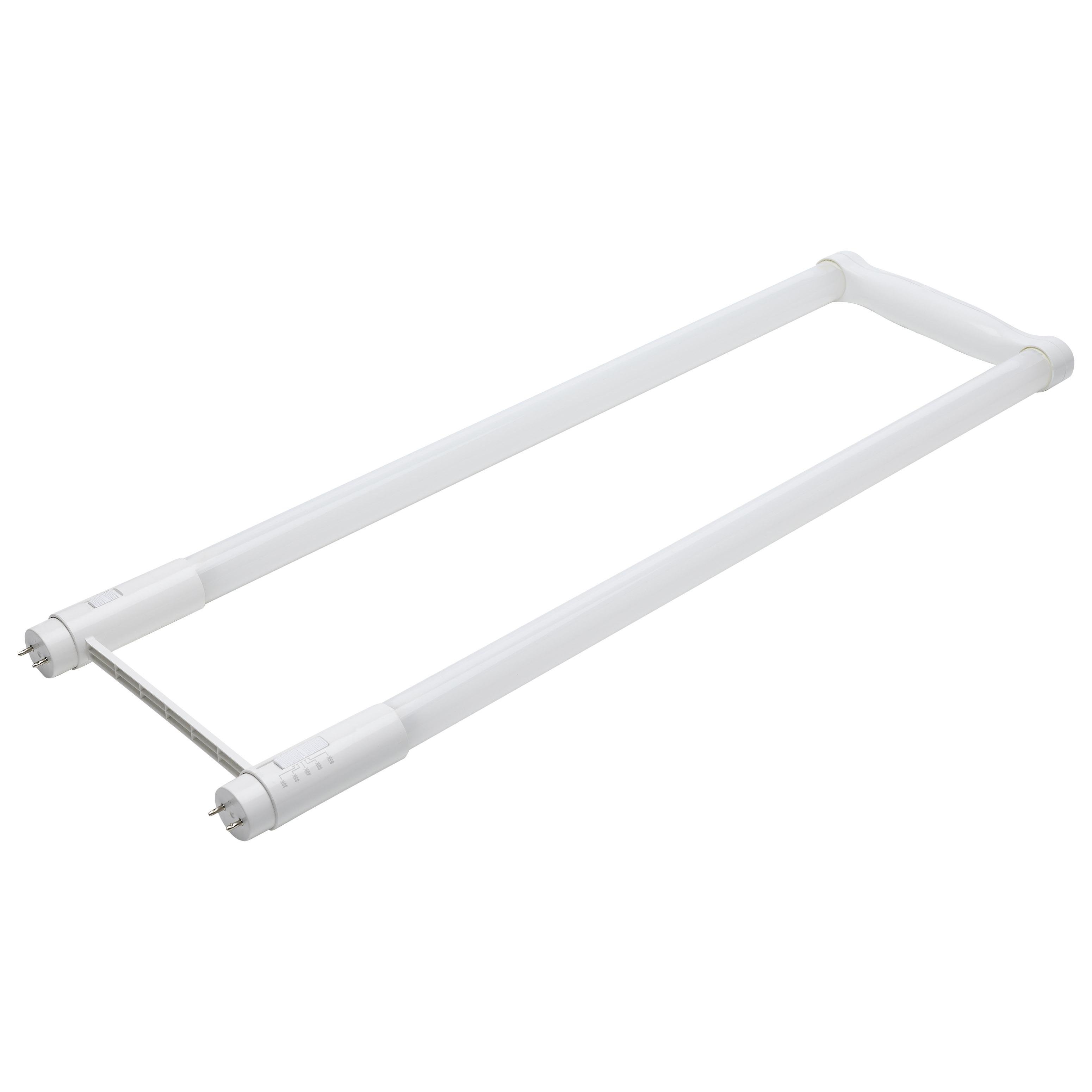 Picture of 11.5/13/15 Wattage Selectable T8 U-Bend LED - 30K/35K/40K/50K/65K CCT Selectable - 6-Inch - Frost Finish - 120-277 Range Voltage