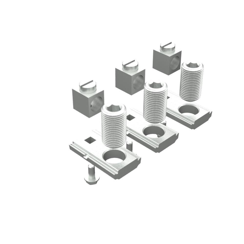 Picture of K4977-EXT - Tap Connector Kit External Hex Slide Nut With 14-1/0 Box Connector 300 Volt Maximum 3 Per Kit