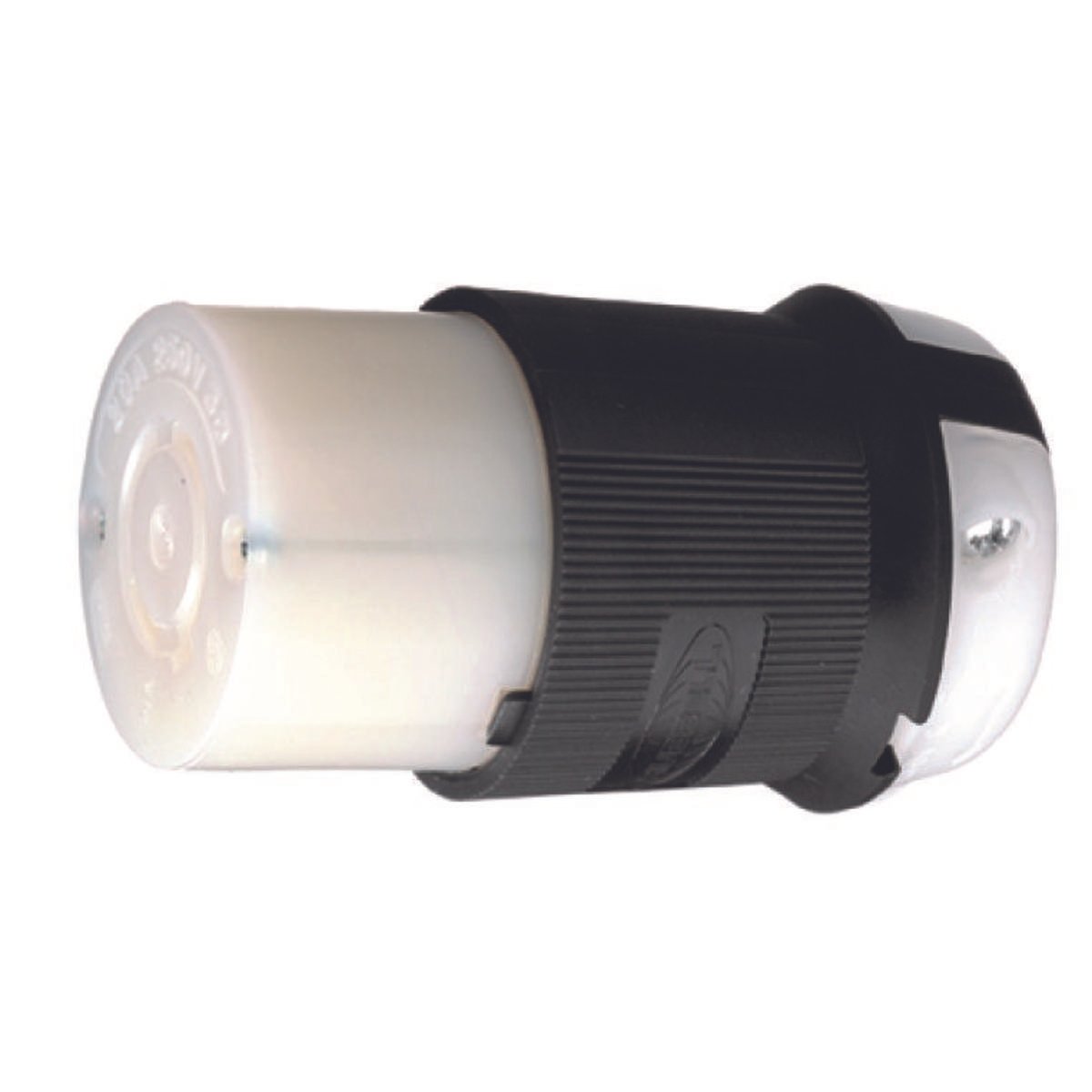 Picture of HBL2423 - Locking Devices, Twist-Lock®, Industrial, Female Connector Body, 20A 3-PhaseDelta 250V AC, 3-Pole 4-Wire Grounding, L15-20R, Screw Terminal, Black and White