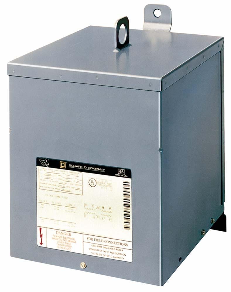 5S40FSS - Transformer, dry type, encapsulated, 5kVA, 1 phase, 480V primary, 120/240V secondary, 13B, 115C rise [TAA]