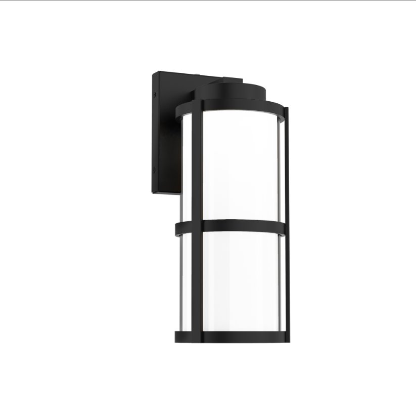 WAC WS-W250114-CS-BK, 14 Inch LED Lantern Black Outdoor Wall Light