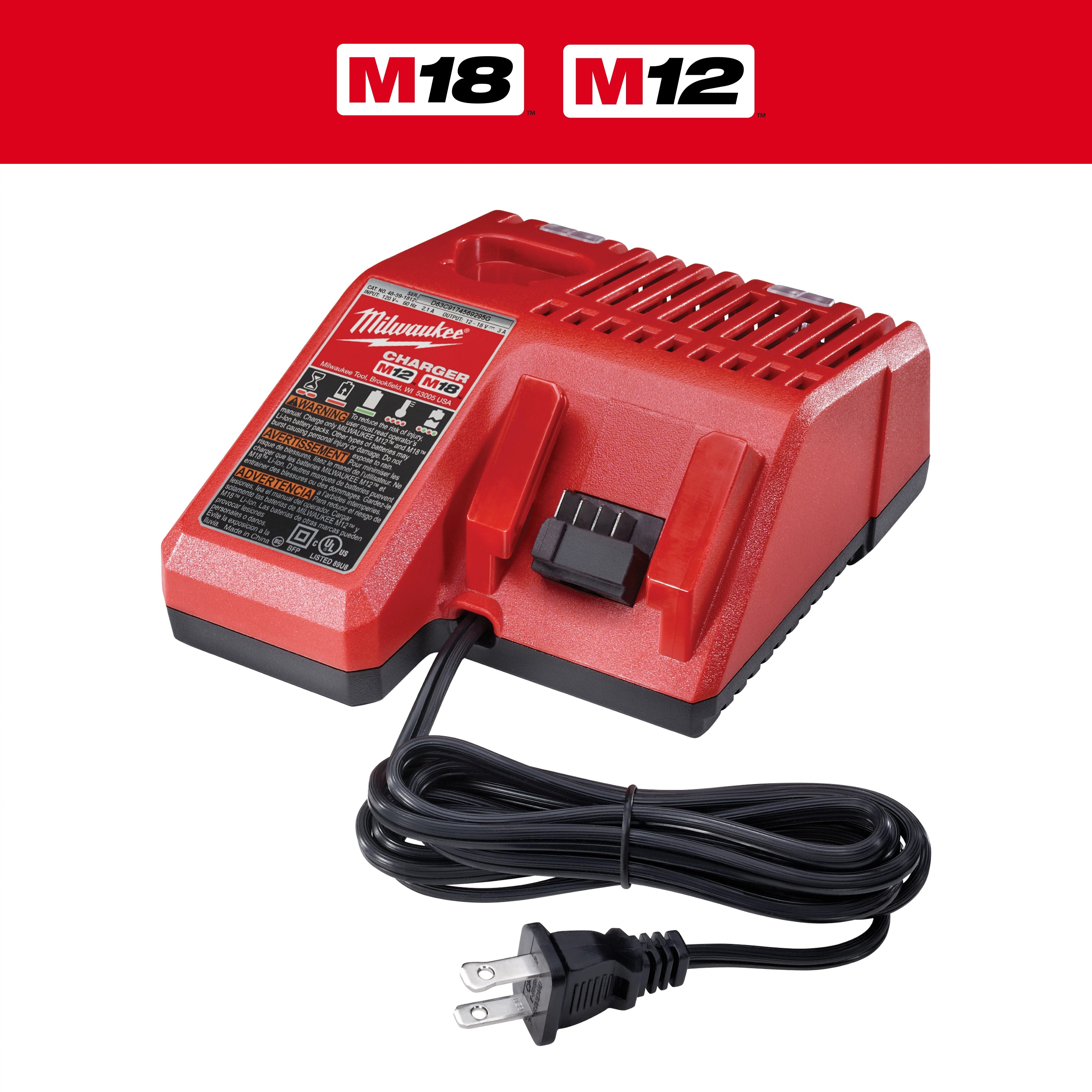Picture of 48-59-1812 - M18™ & M12™ Multi-Voltage Charger