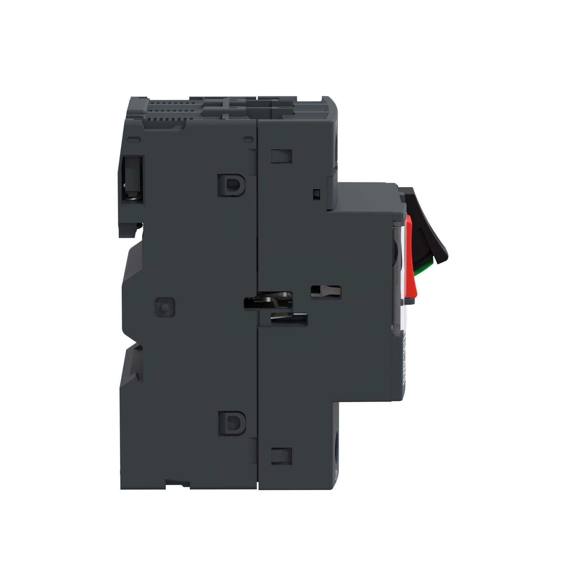 Picture of GP2E07 - Manual motor controller,Easy TeSys GP2E,3P,1.6-2.5A,thermal magnetic trip,screw clamp terminals