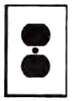 40601 - Polyethylene 1-Duplex Insulating Gasket