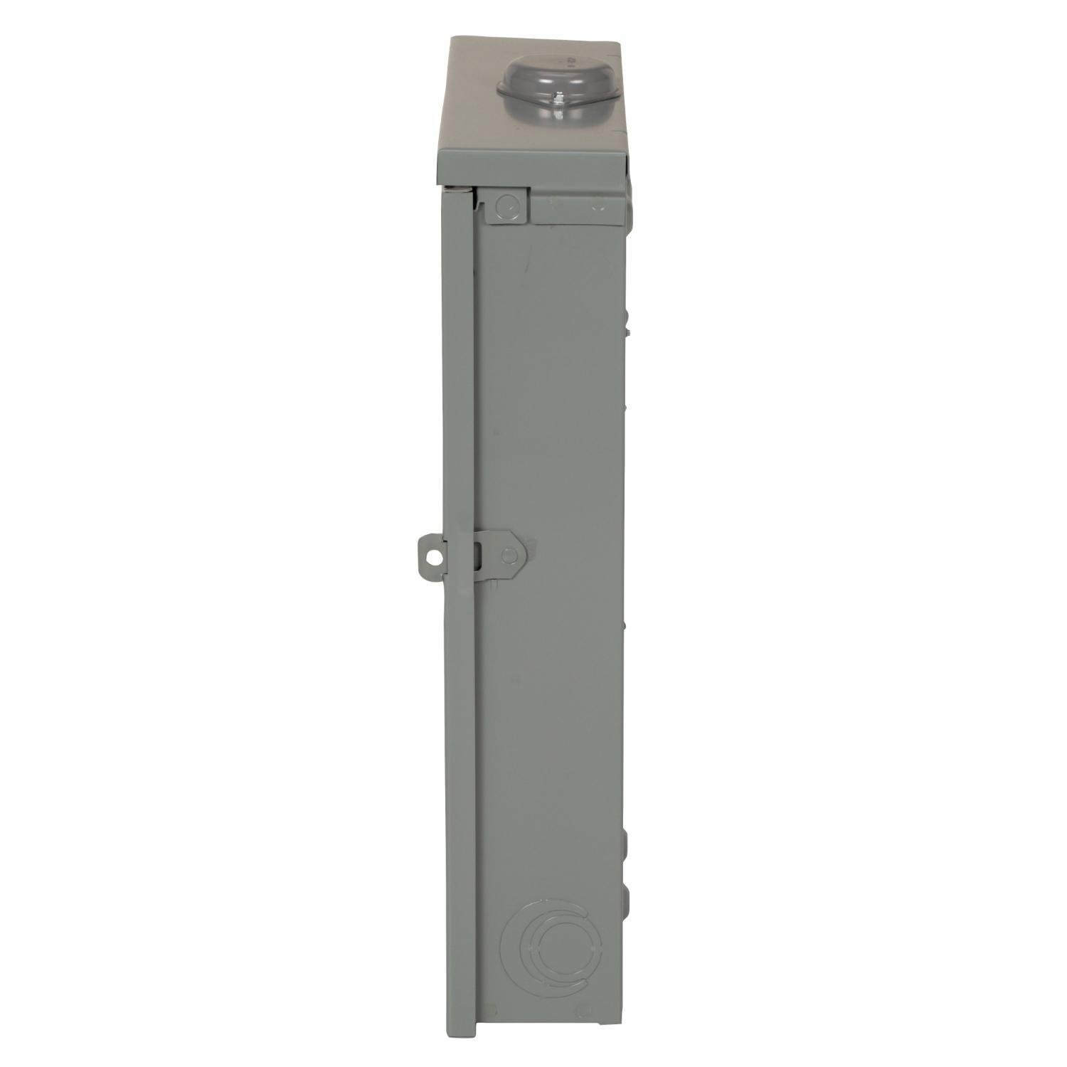 Picture of QO124L125PGRB - Load center, QO, 1 phase, 24 spaces, 34 circuits, 125A convertible main lugs, PoN, NEMA3R, gnd bar
