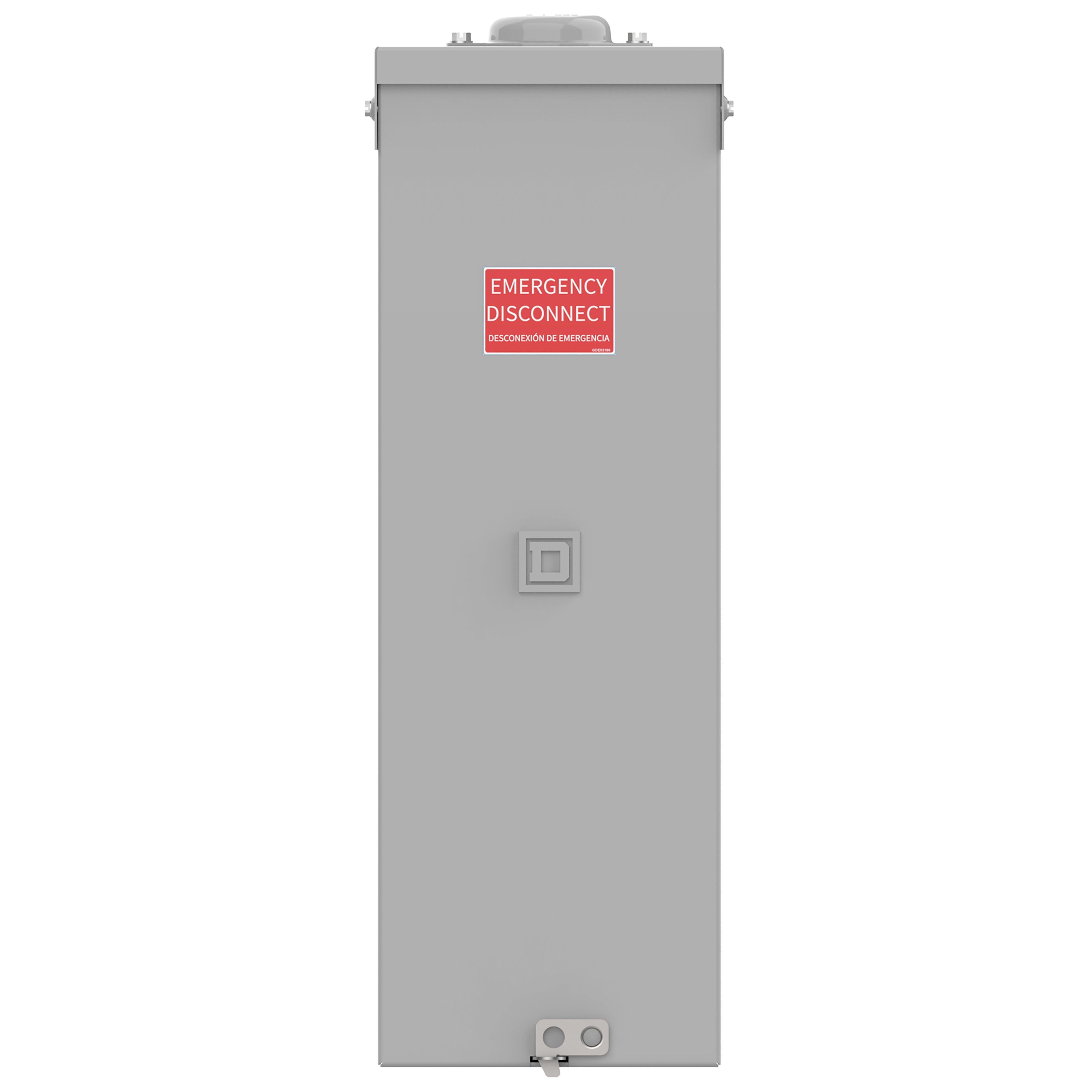 Q2150MRBE - Enclosed circuit breaker, PowerPacT Q, 150A, 1 phase, 240VAC, NEMA 3R, includes QDL22150