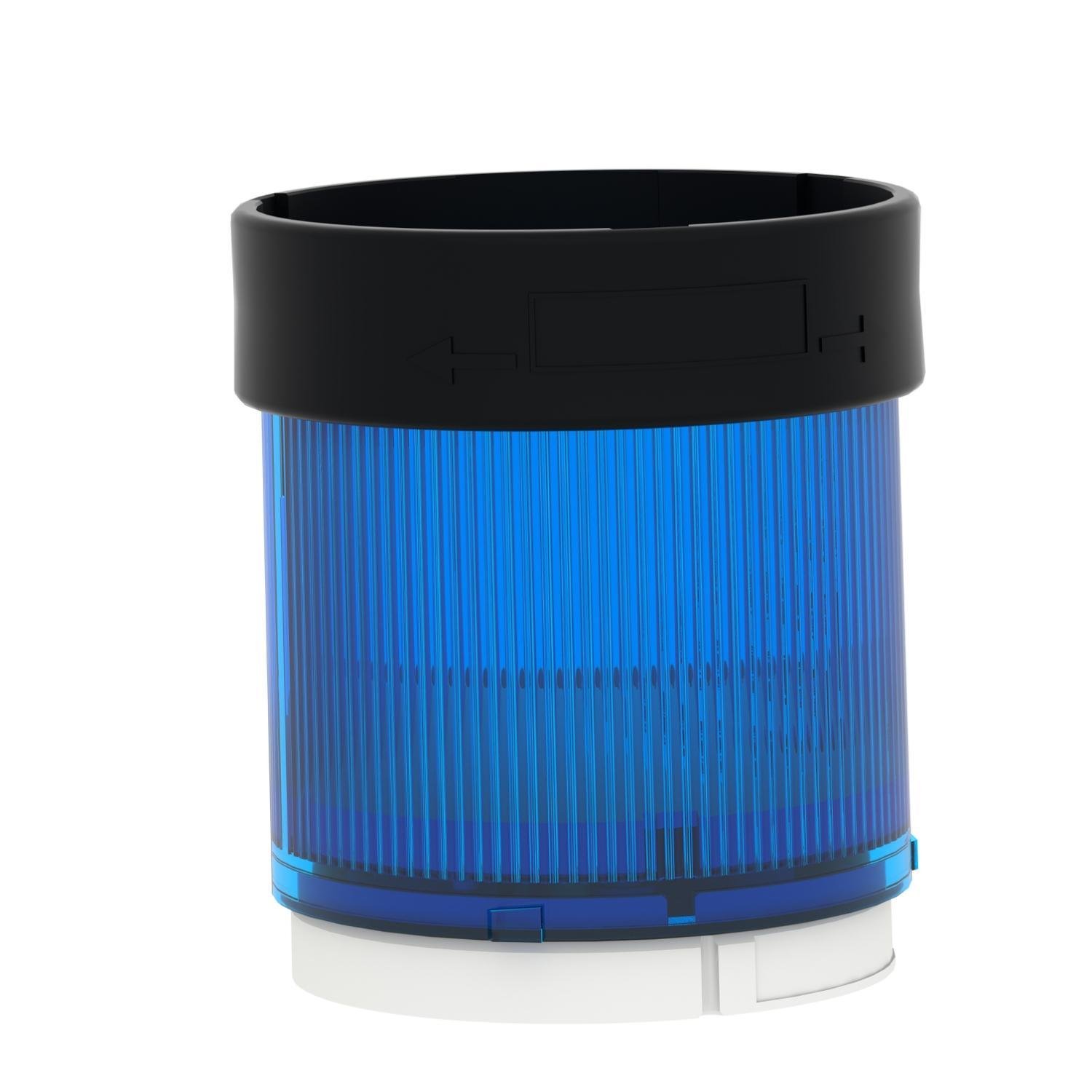 Picture of XVBC36 - Indicator bank, Harmony XVB, illuminated unit, plastic, blue, 70mm, steady, bulb or LED not included, 250V