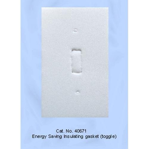 40671 - 1 Gang Polyethylene 1-Toggle Switch Wallplate