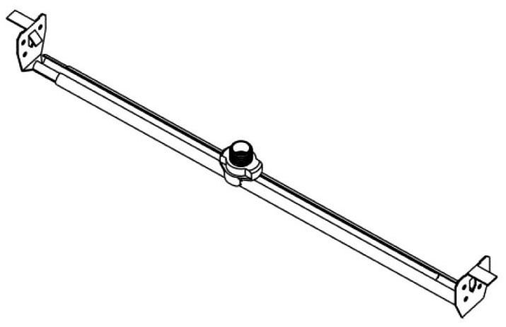 BHA-1 - Adjustable Bar Hanger W/ Stud