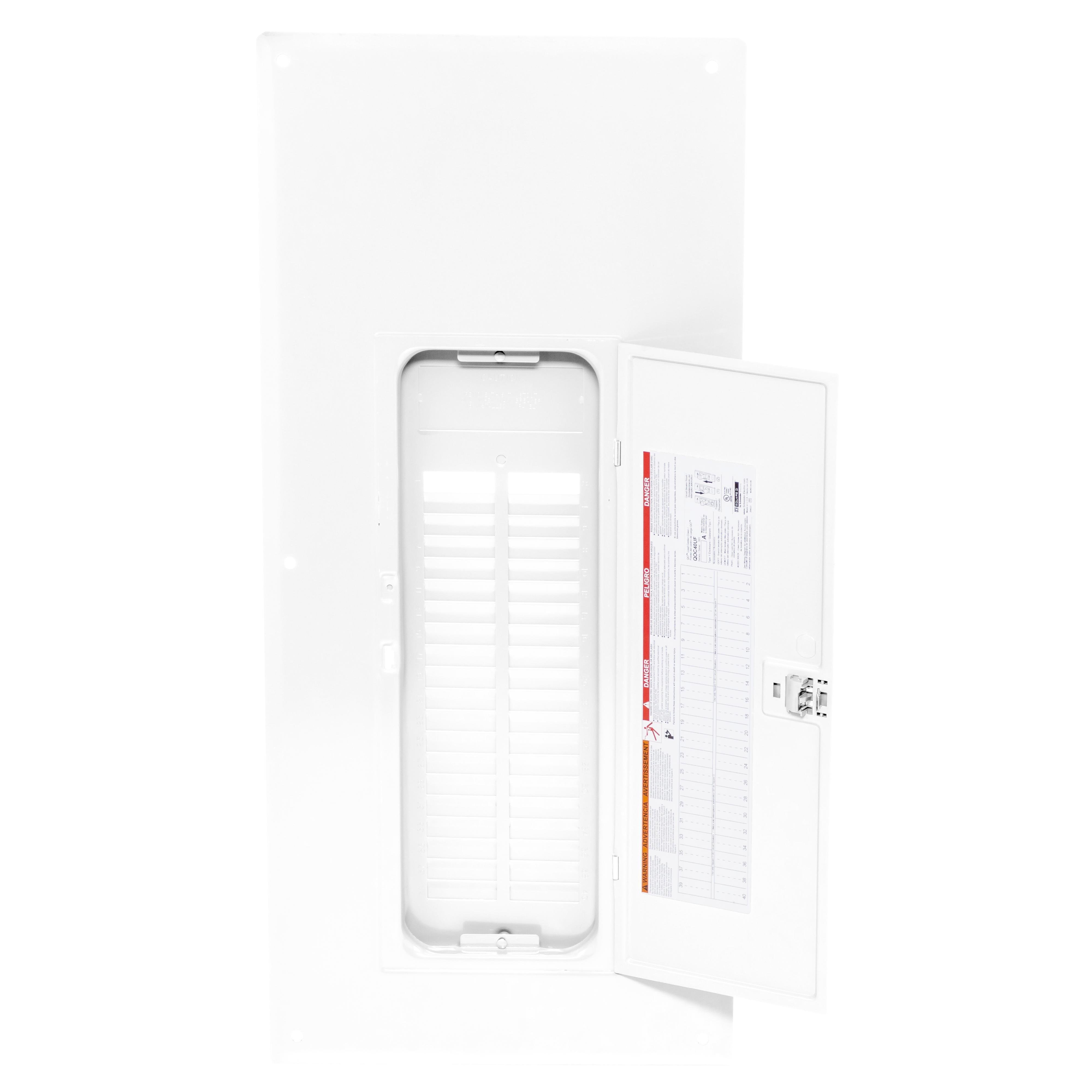 Picture of QOC40UFW - Replacement cover, QO, for 40 space load center, flush, white