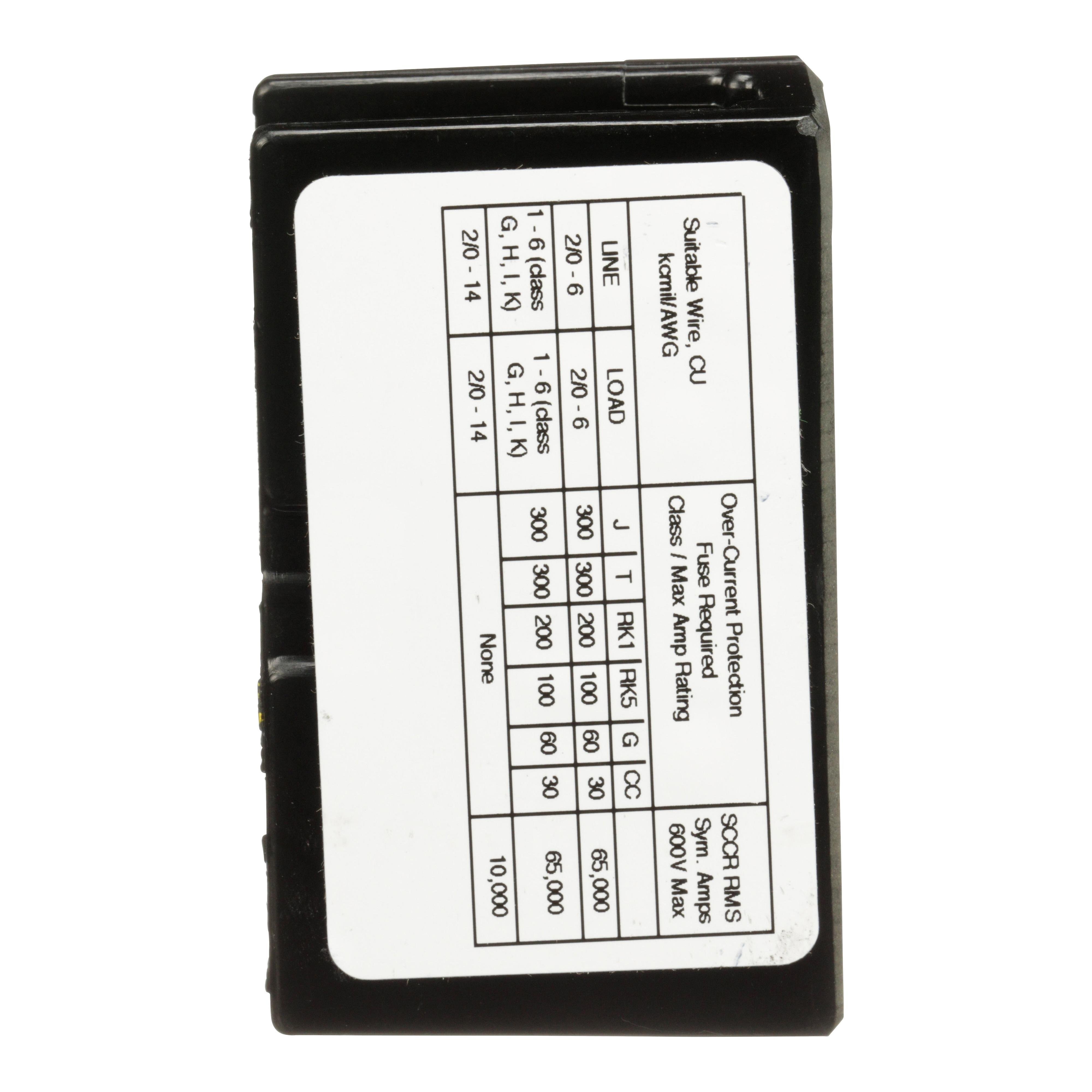 Picture of 9080LBA162101 - Power distribution block, Linergy, 1 pole, 1 line, 1 load, 175A Cu, 135A Al, 600V