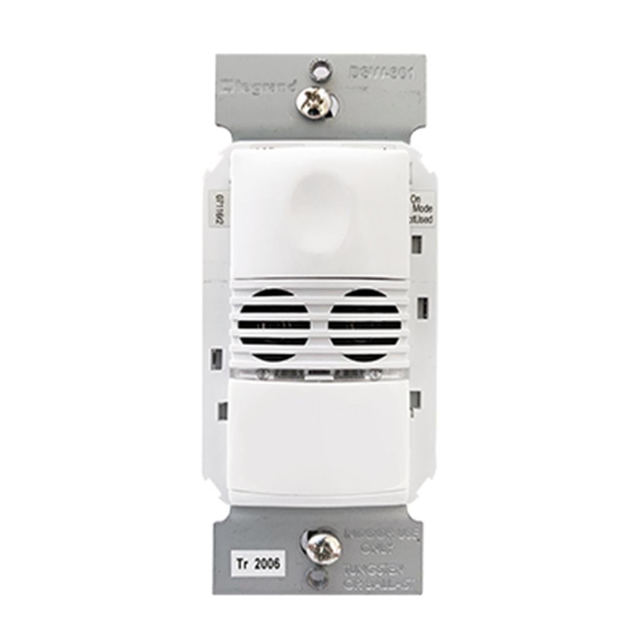 DSW-301-W - Wattstopper® Multi-Way Dual Technology Occupancy Sensor, Single-Relay, 120/277V, White, BAA compliant