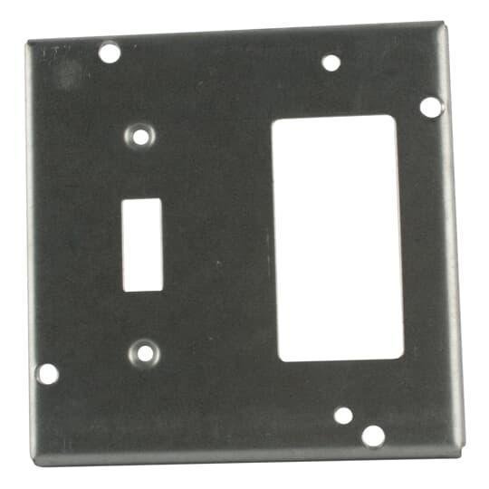 RSL 18 - 4-11/16 SQ SURF CVR, TOGGLE + GFI