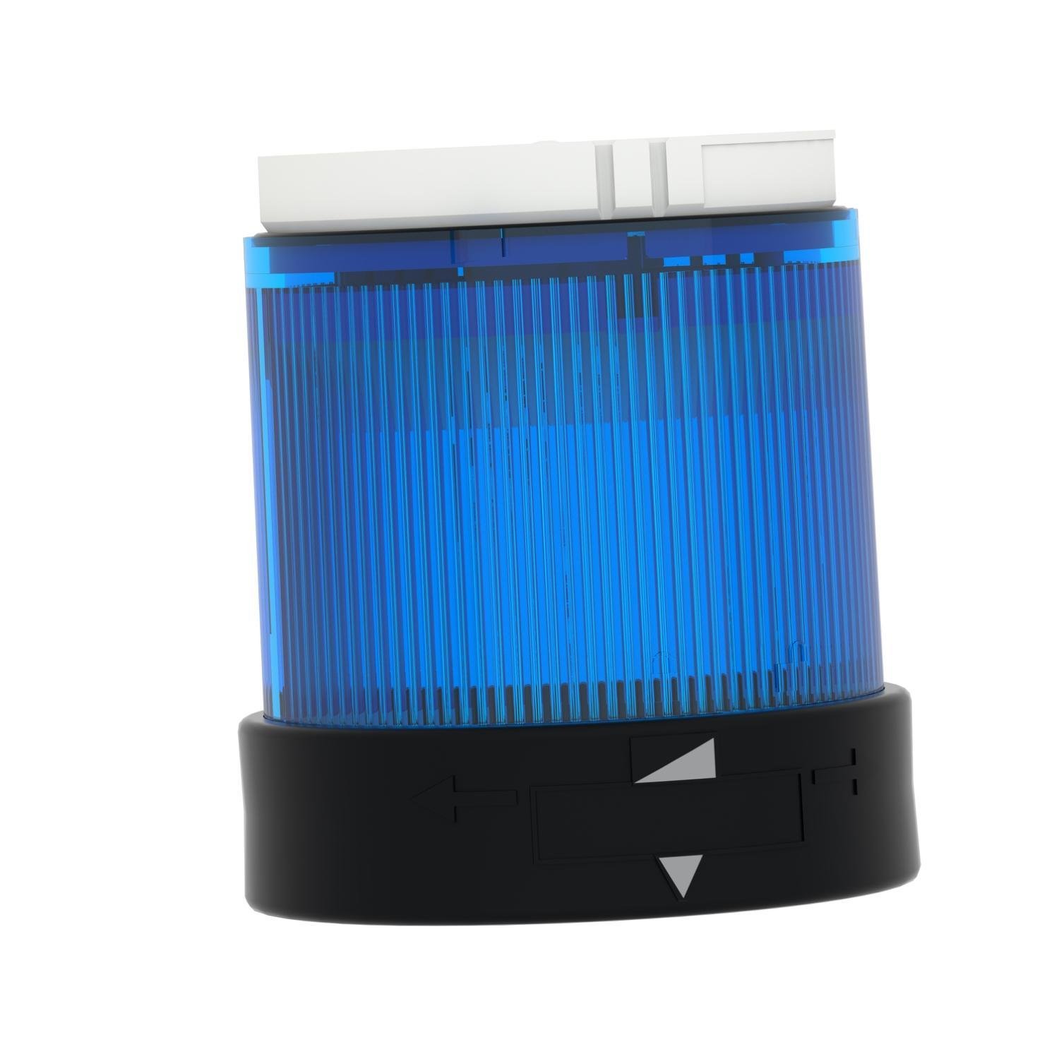 XVBC36 - Indicator bank, Harmony XVB, illuminated unit, plastic, blue, 70mm, steady, bulb or LED not included, 250V