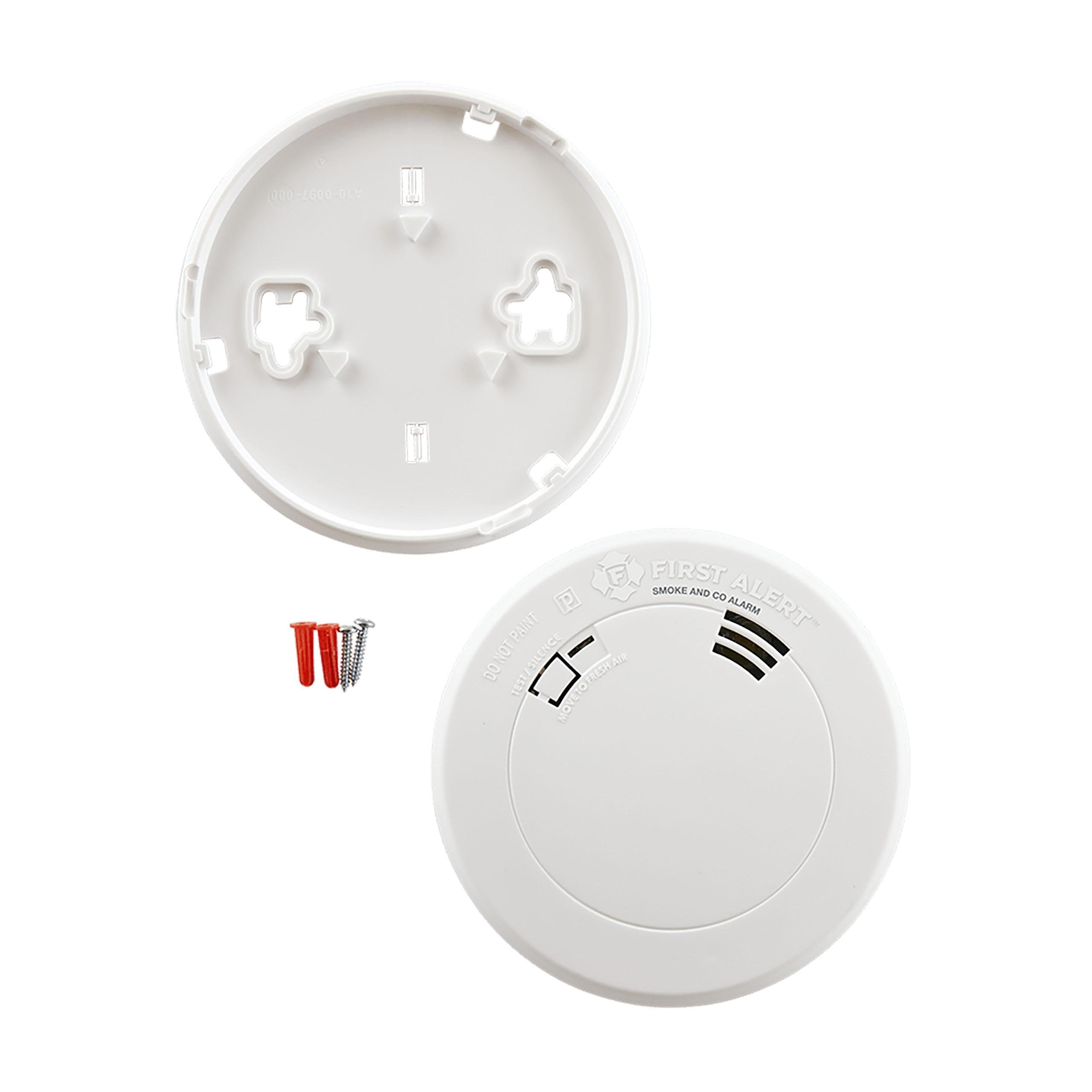 PRC710V-6 - Low Profile 10-Year Tamperproof Sealed Lithium Photoelectric Smoke & CO Combo Alarm with Voice