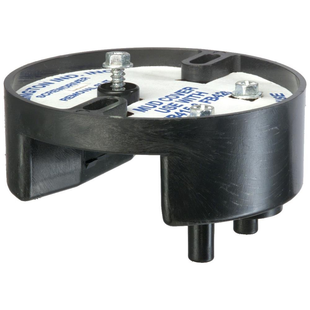 FB415 - Press on Fan and Fixture Mounting Box. 70lb Fan, 200lb Fixture. 2 Hour Fire Rating. For 1/2" and 5/8" drywall. 10.3 cu.