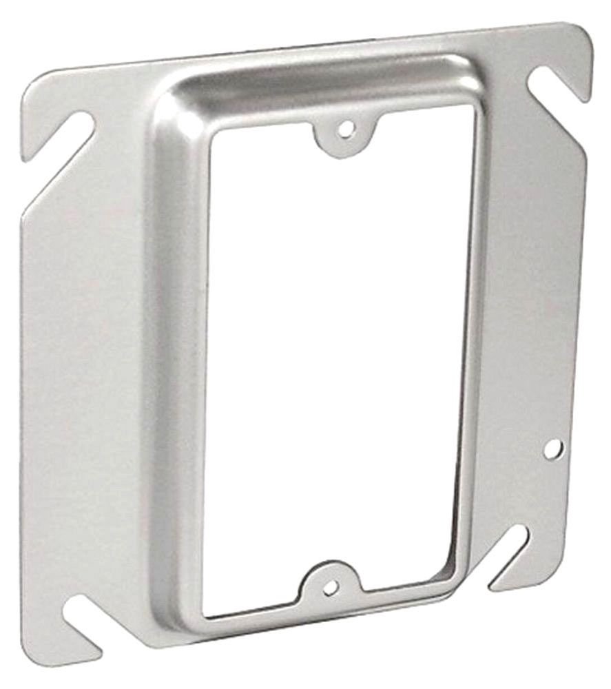 52C13 - 52C13 - Four Square Device Ring One Gang 1/2" Raised, 50 Pak