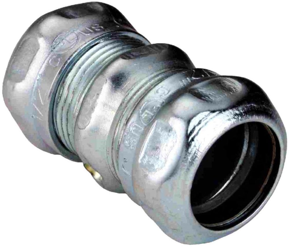 OF7612 - 3/4" Steel EMT Compression Coupling