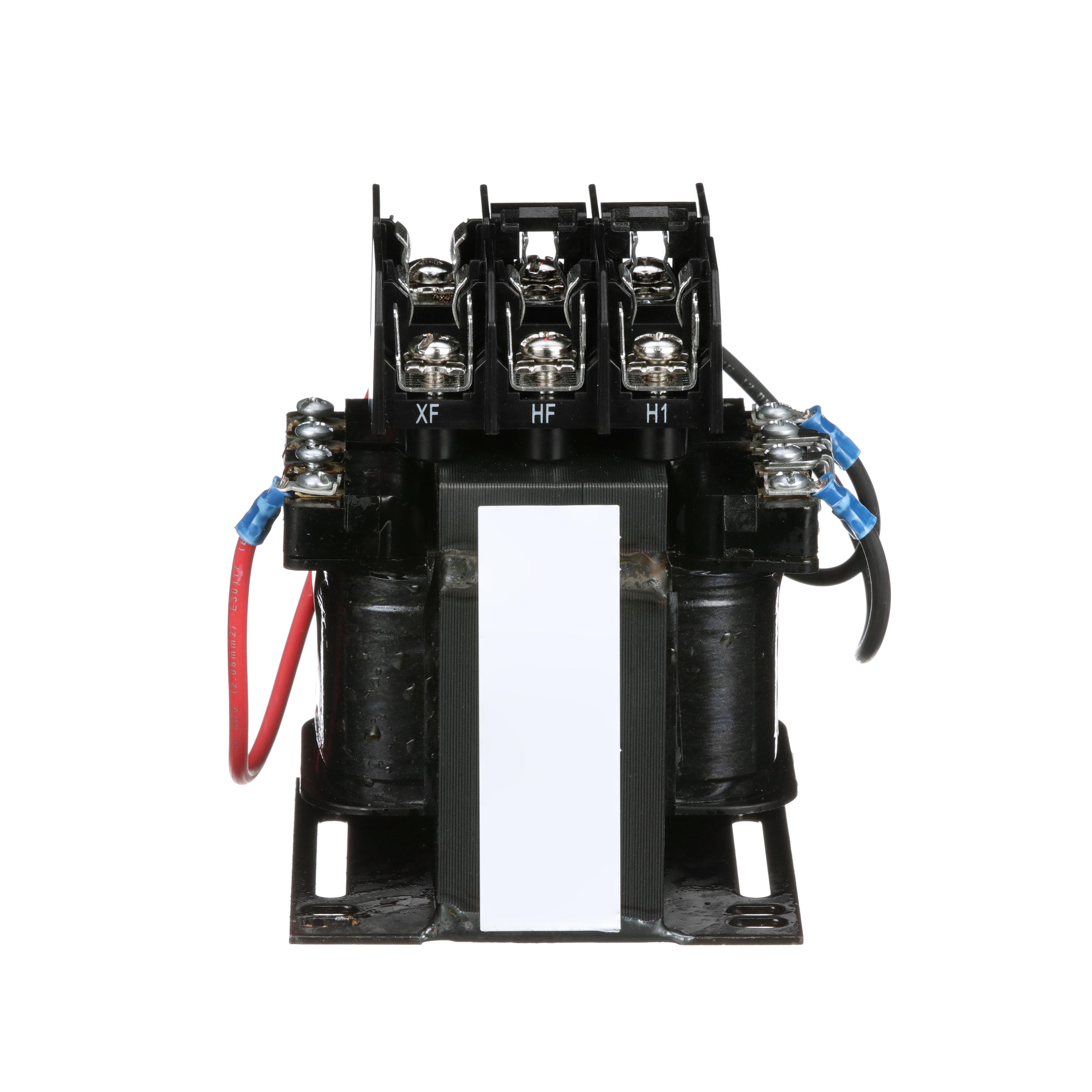 9070TF200D2 - Transformer, Type TF, industrial control, 200VA, 1 phase, 240x480V primary, 24V secondary, 80C rise