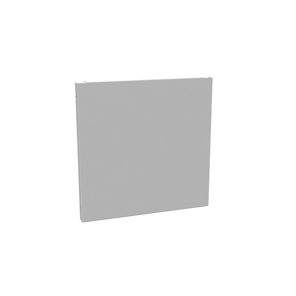 1010GE-NK - Wireway End Type 1 10x10 Screw Cover ANSI 61 Gray Steel No Knockouts