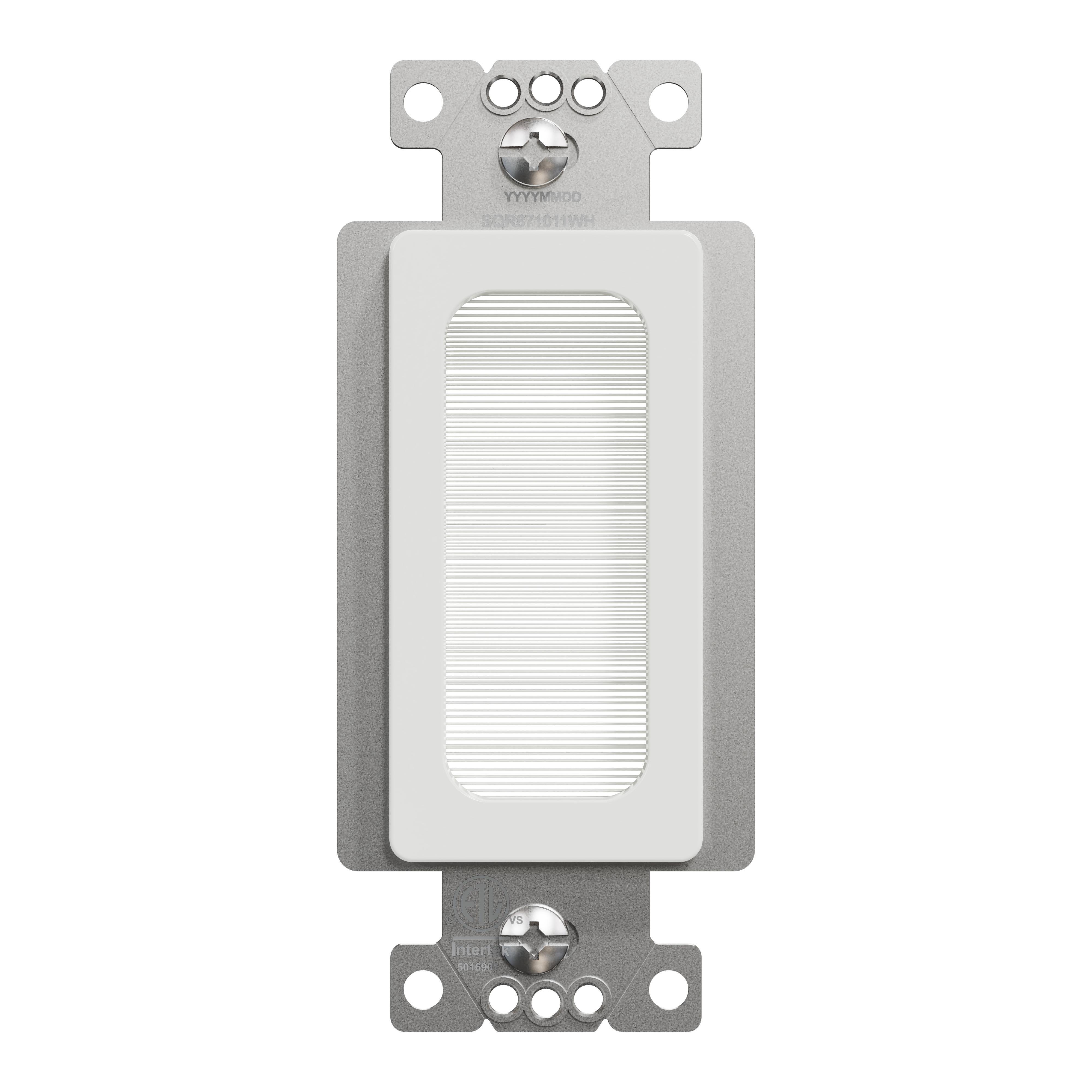 SQR871011WH - Brush cable outlet, X Series, white, matte finish