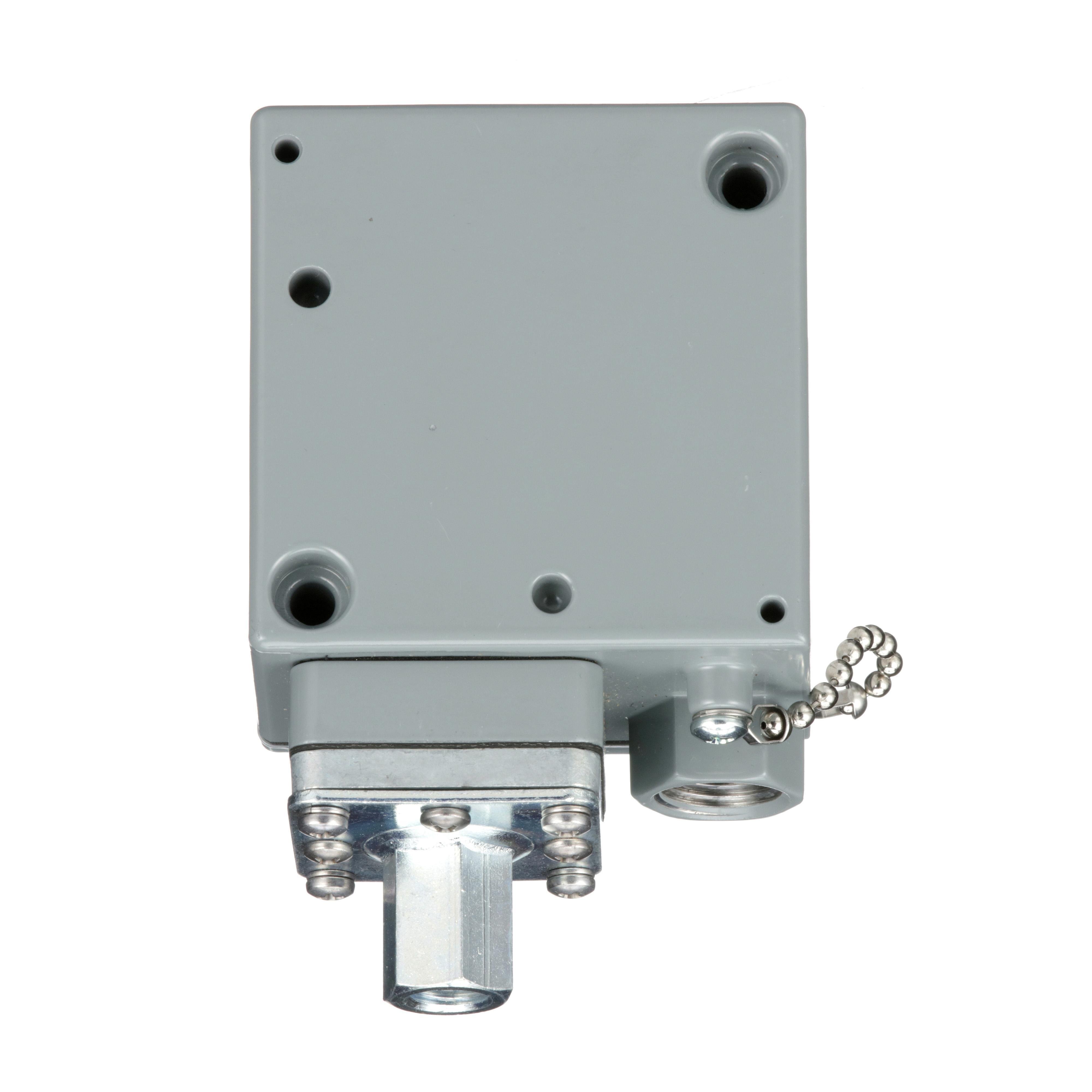 Picture of 9012GAW5 - industrial pressure switch, 9012G, adjustable scale, 2 thresholds, 3.0 to 150 psig