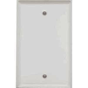 86151 - 1 Gang White Blank Plate