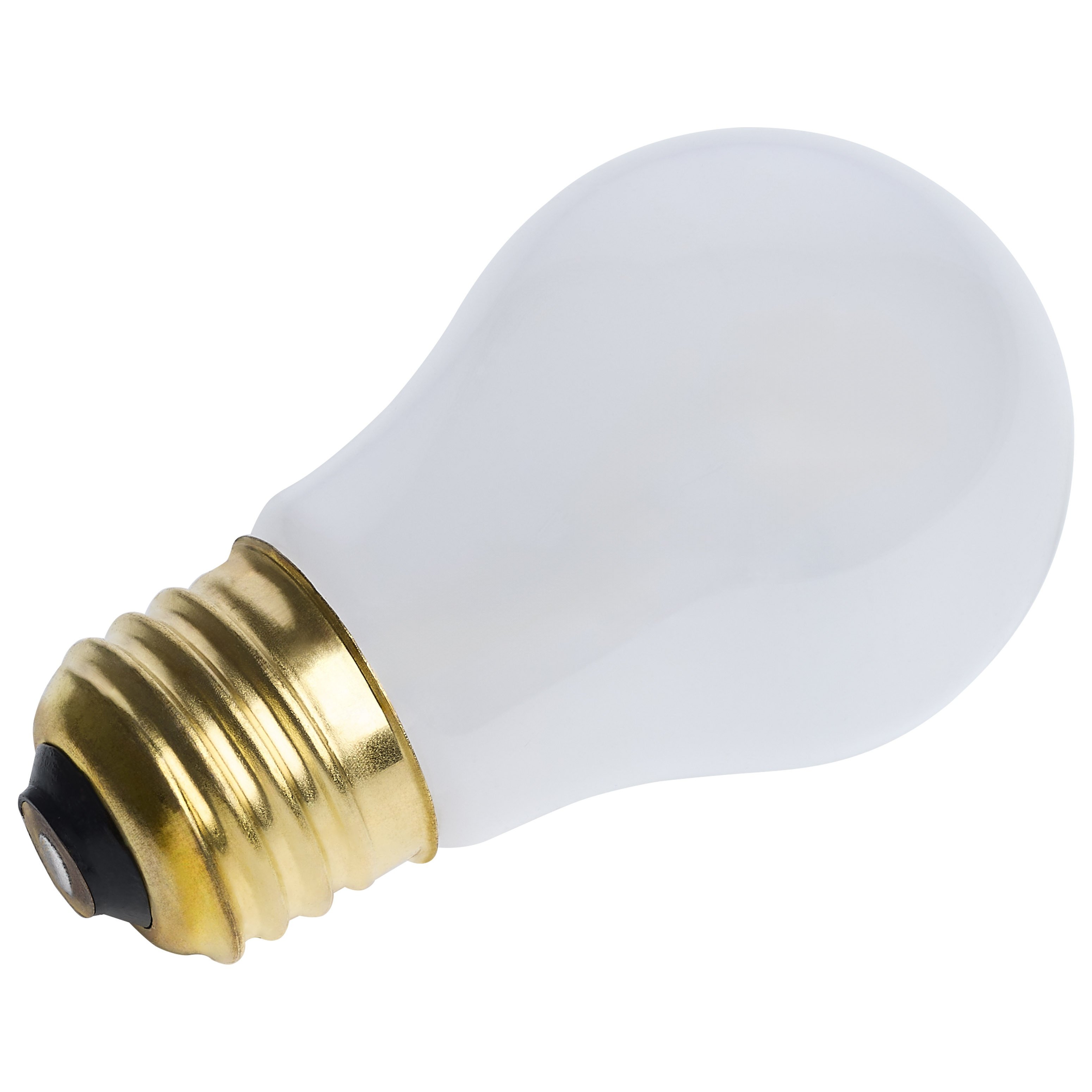 S3949 - 15 Watt A15 Incandescent - Frost - 2500 Average rated hours - 100 Lumens - Medium base - 130 Volt - 2/Pack