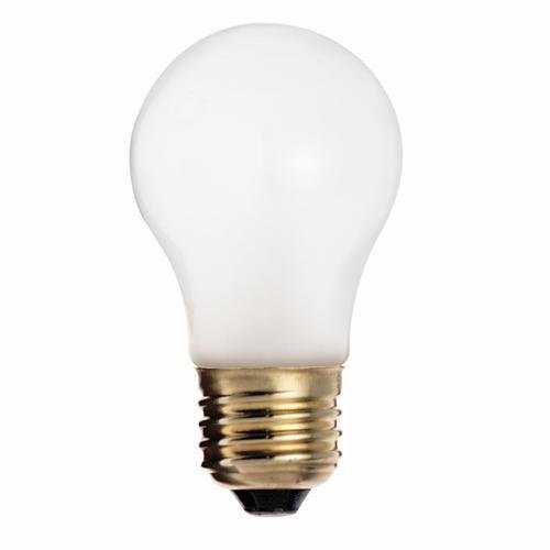 S3811 - 40 Watt A15 Incandescent - Frost - Appliance Lamp - 2500 Average rated hours - 290/217 Lumens - Medium base - 130/120 Volt