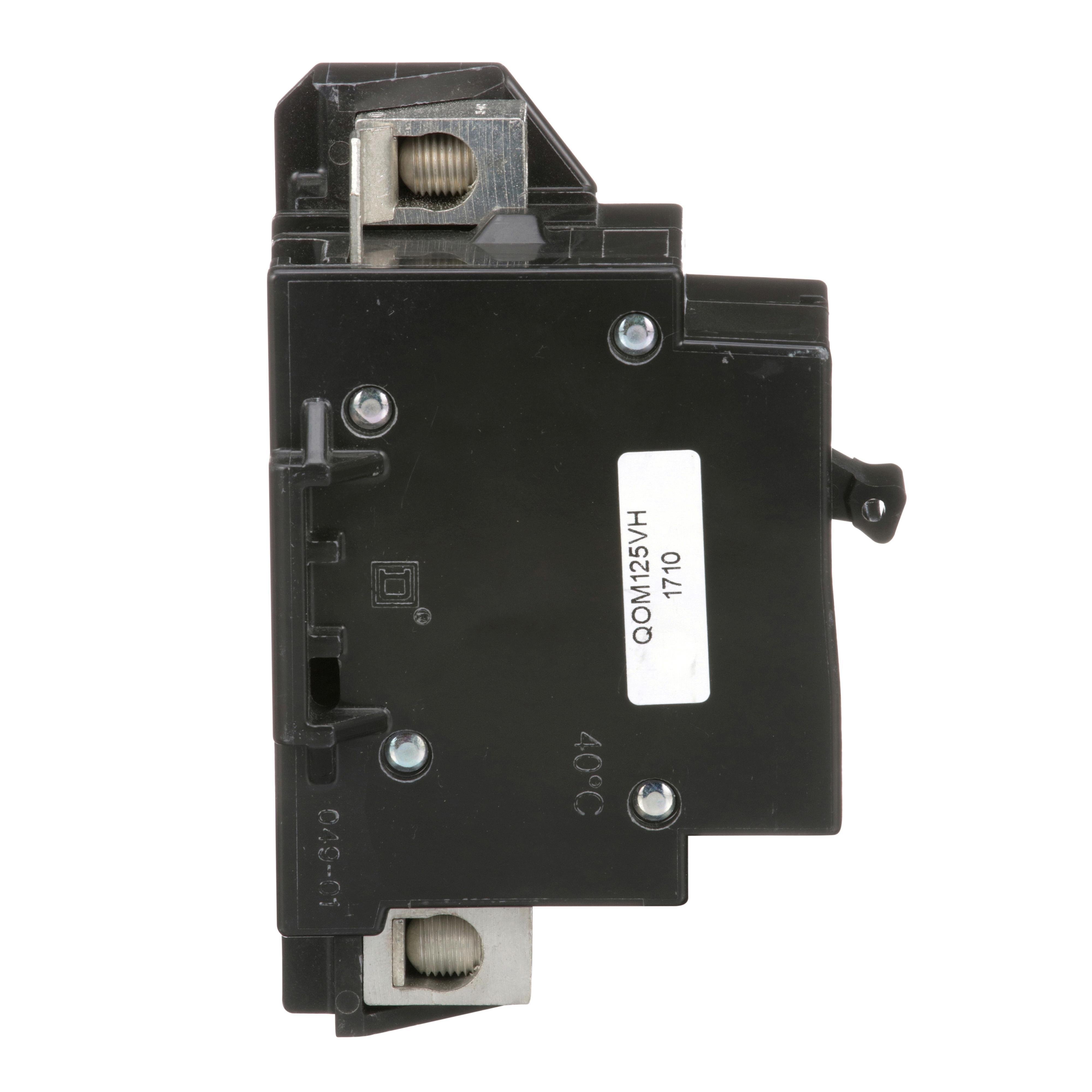 Picture of QOM125VH - Main breaker, QO, 125A, 2 pole, 120/240VAC, 22kA, bolt on mount