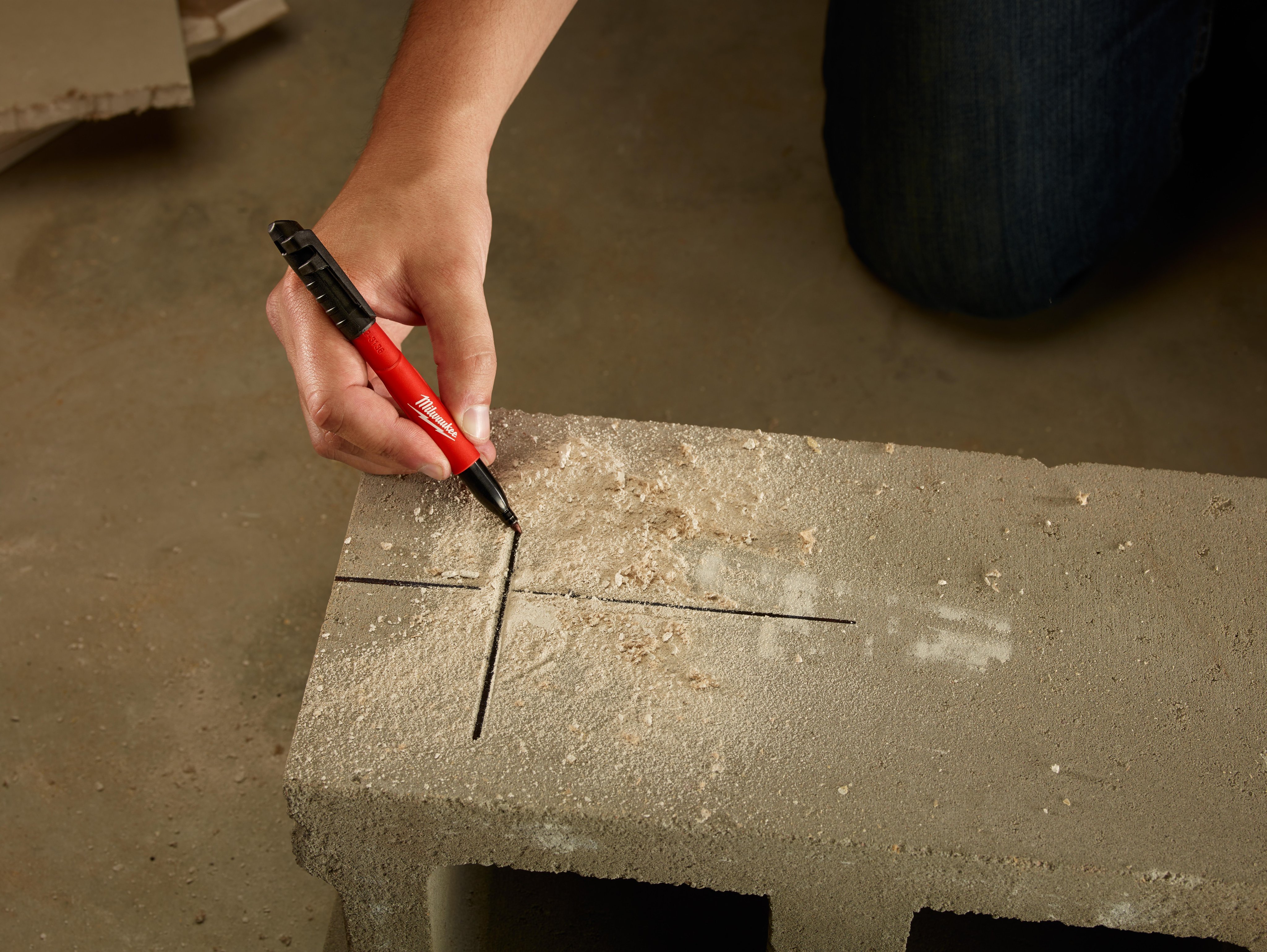 Picture of 48-22-3105 - INKZALL Fine Point Black Marker (2-Pack)