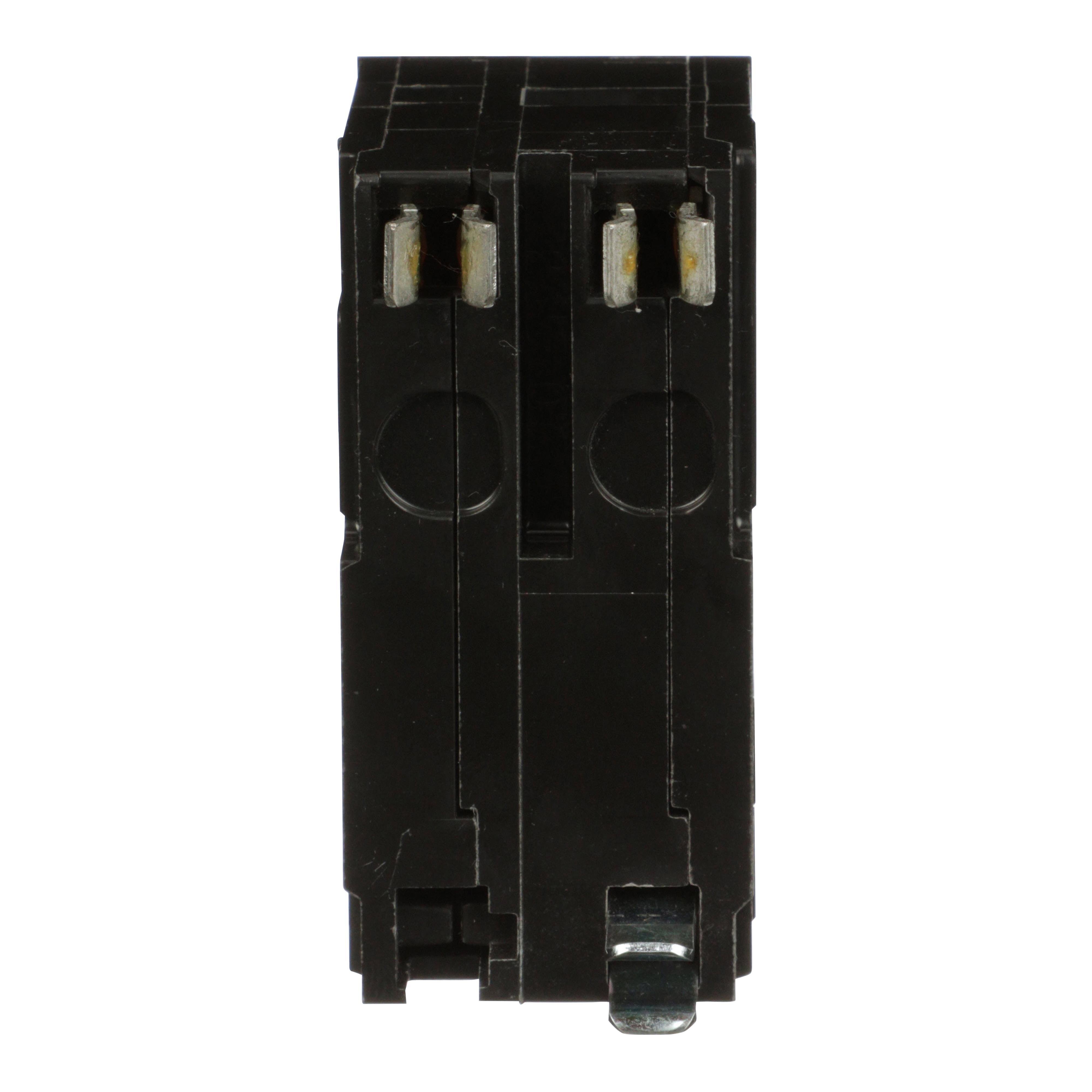 Picture of QO215VH - Mini circuit breaker, QO, 15A, 2 pole, 120/240VAC, 22kA, plug in
