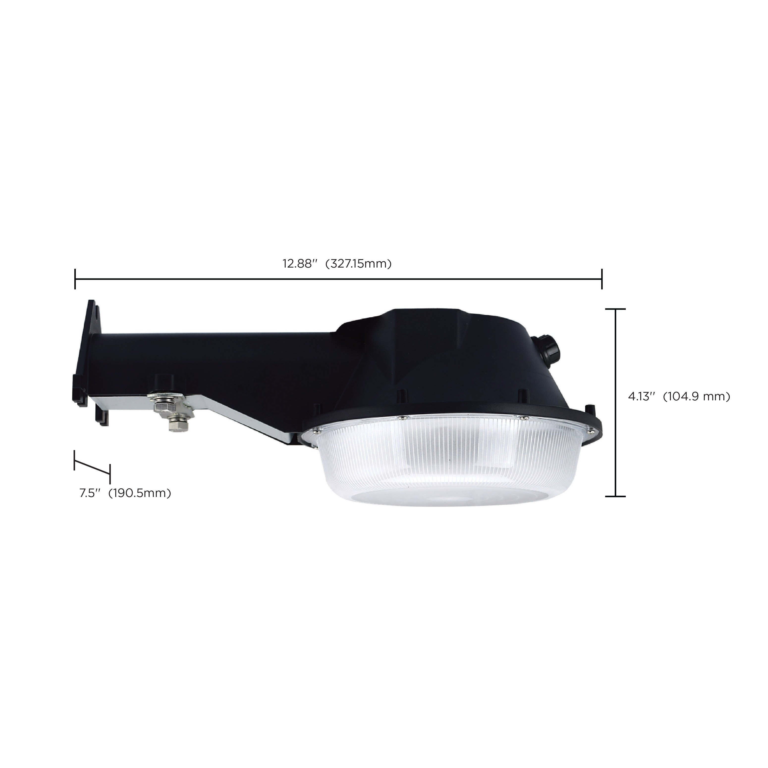 Picture of 65-244 - LED Area Light with Photocell - 25W - 4000K - Black Finish - 120-277V