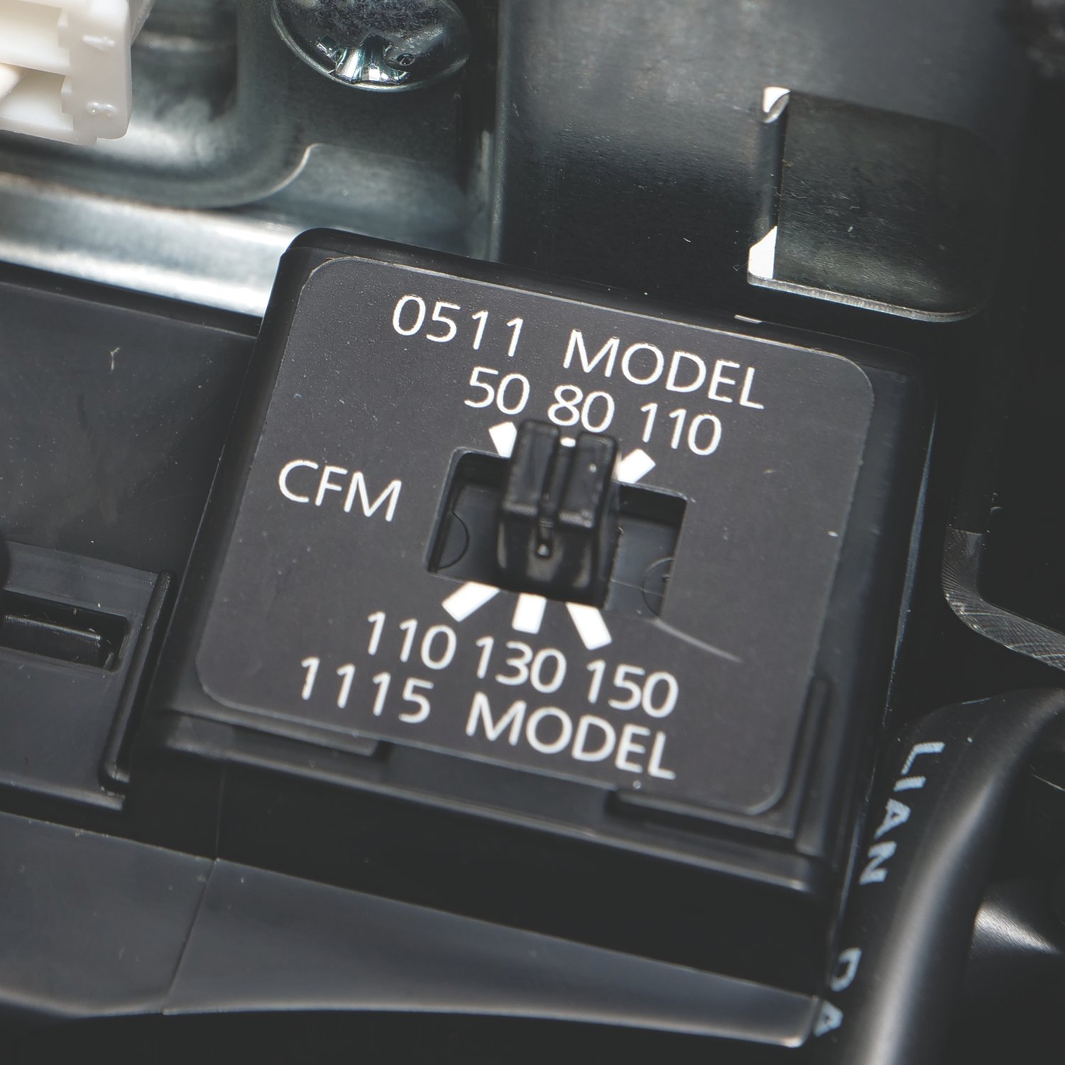 Picture of FV-0511VQCL1 - WhisperSense Ventilation Fan/Light with Motion and Humidity Sensors, Pick-A-Flow Speed Selector, Extremely Quiet, Long Lasting, Easy to Install, Code Compliant, Energy Star Certified, White