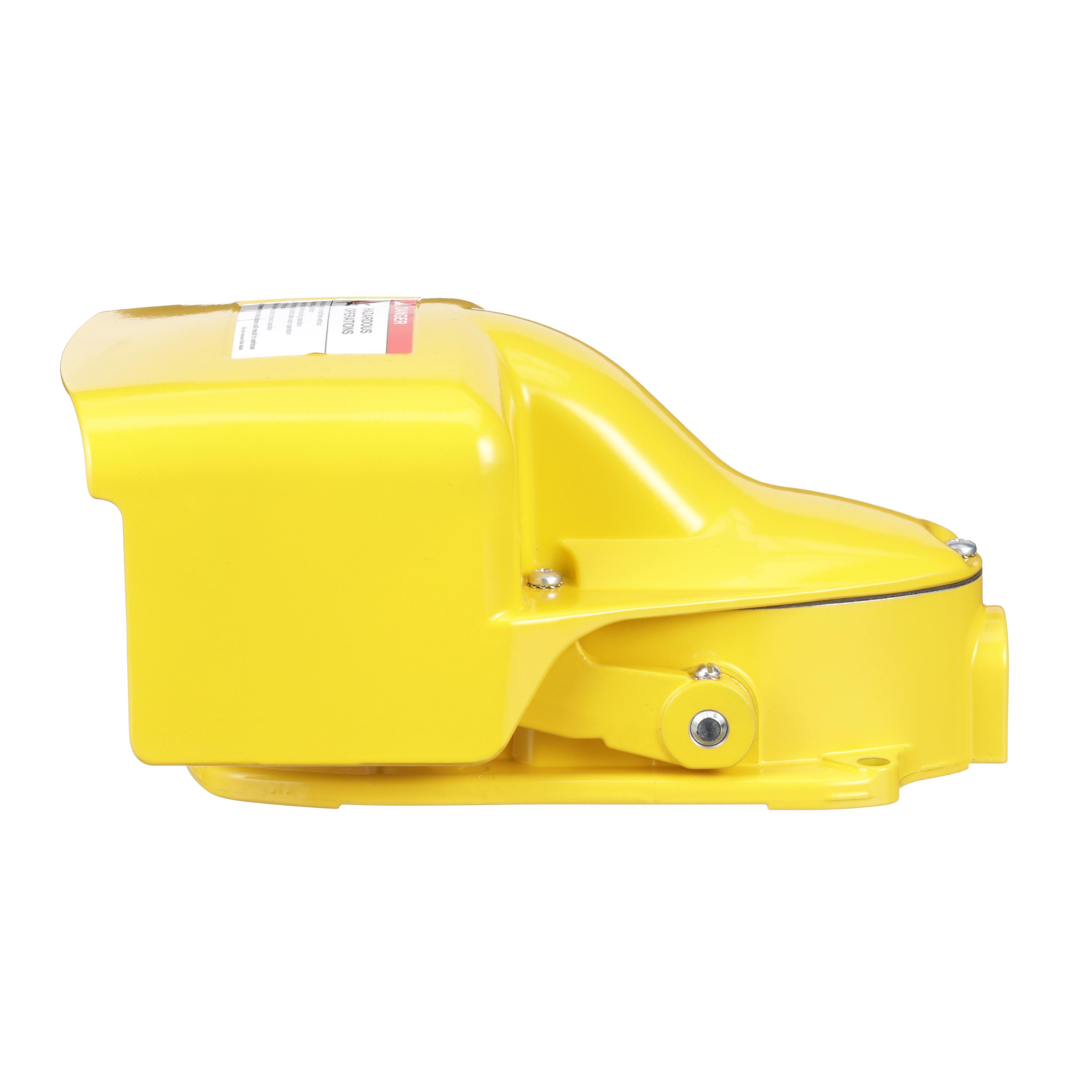 Picture of 9002AW14 - Foot Switch, Harmony 9002AW, industrial, pedal and side shields, DPDT contact, NEMA 2, 4, 13 enclosure, 0.6A at 600V AC