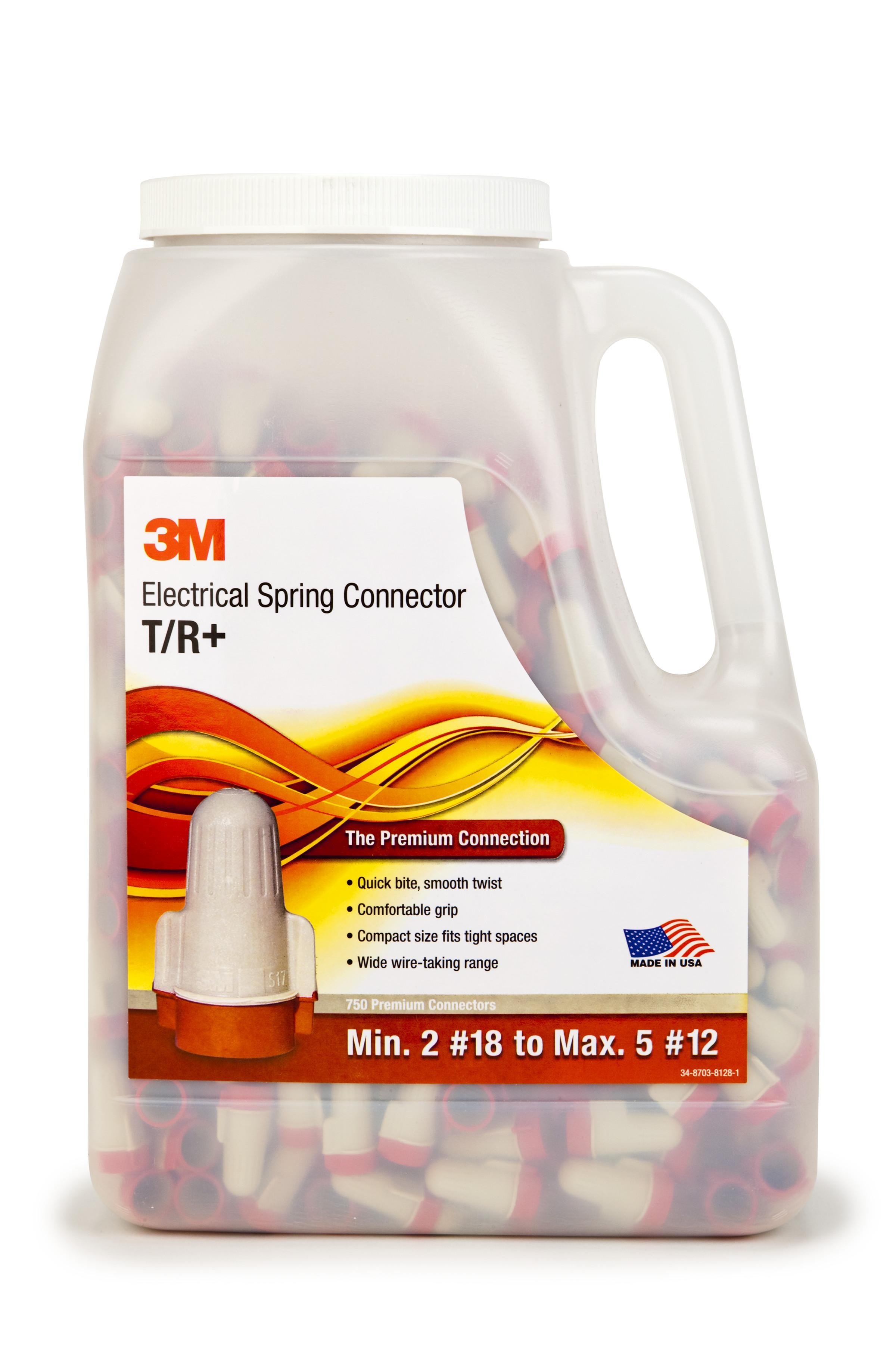 Picture of T/R+JUG - 3M™ Performance Plus™ Wire Connector T/R+JUG, 750 per Jug, smooth,comfortable feel