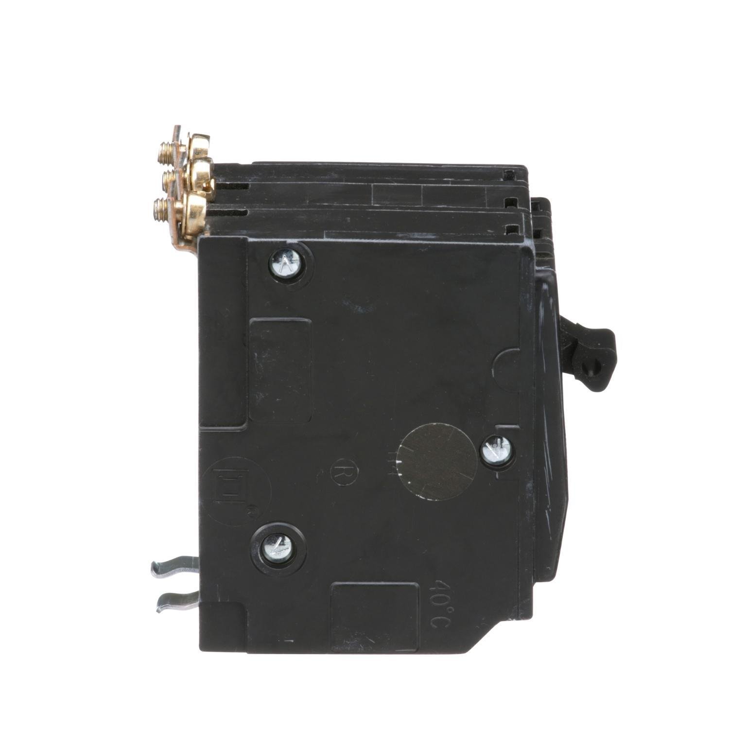 Picture of QOB315VH - Mini circuit breaker, QO, 15A, 3 pole, 120/240VAC, 22kA, bolt on