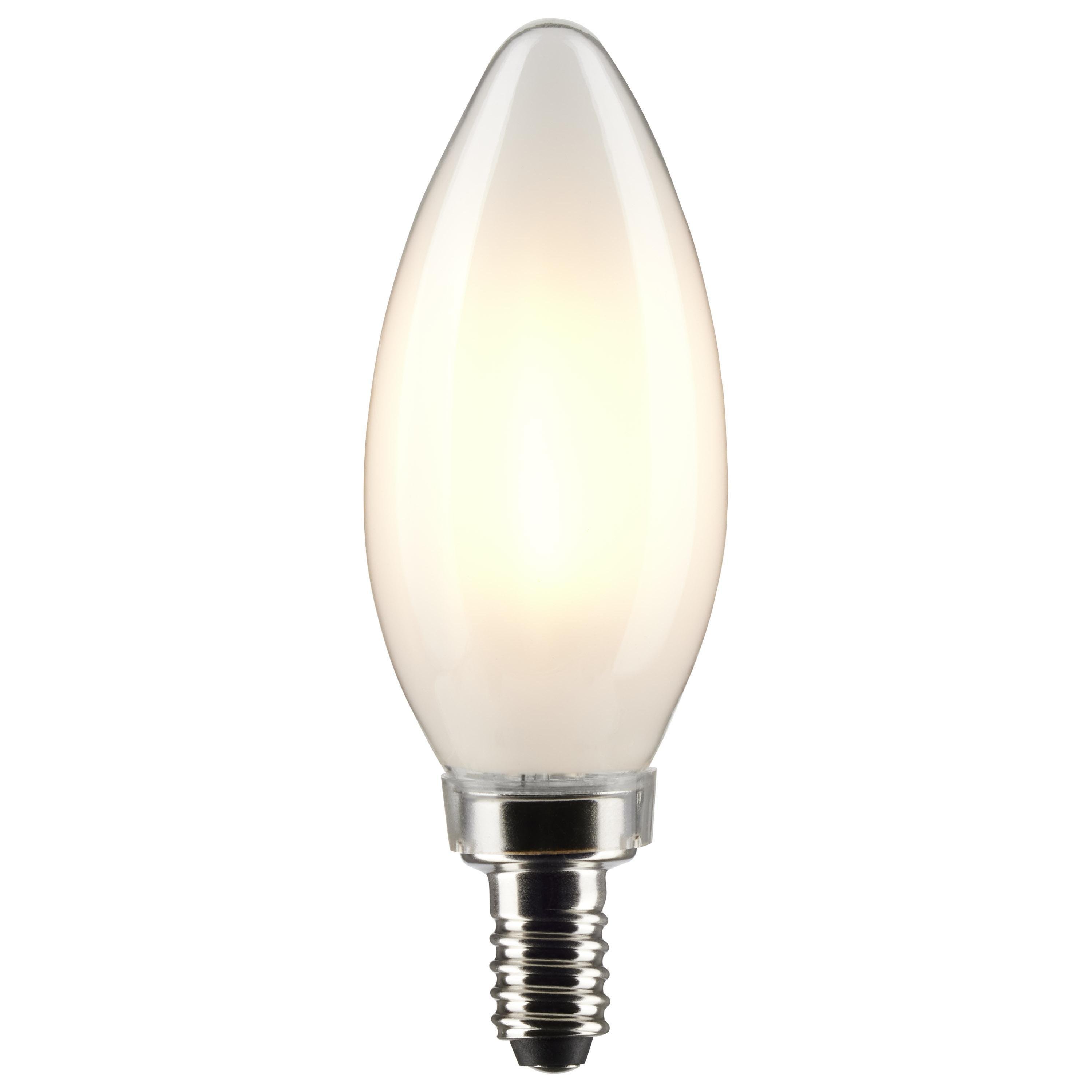 S21263 - 3 Watt B11 LED - Frost - Candelabra base - 90 CRI - 2700K - 120 Volt